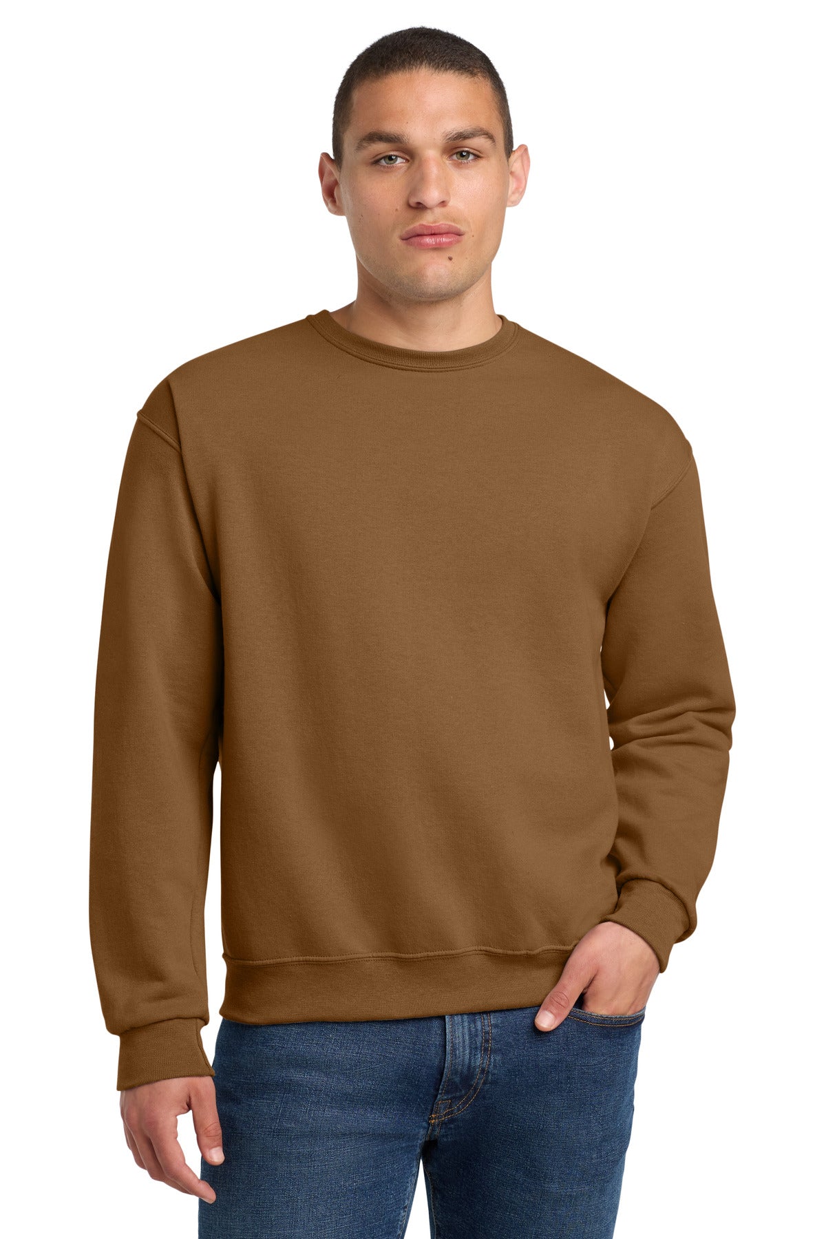 Jerzees® NuBlend® Crewneck Sweatshirt - Golden Pecan - 2XL