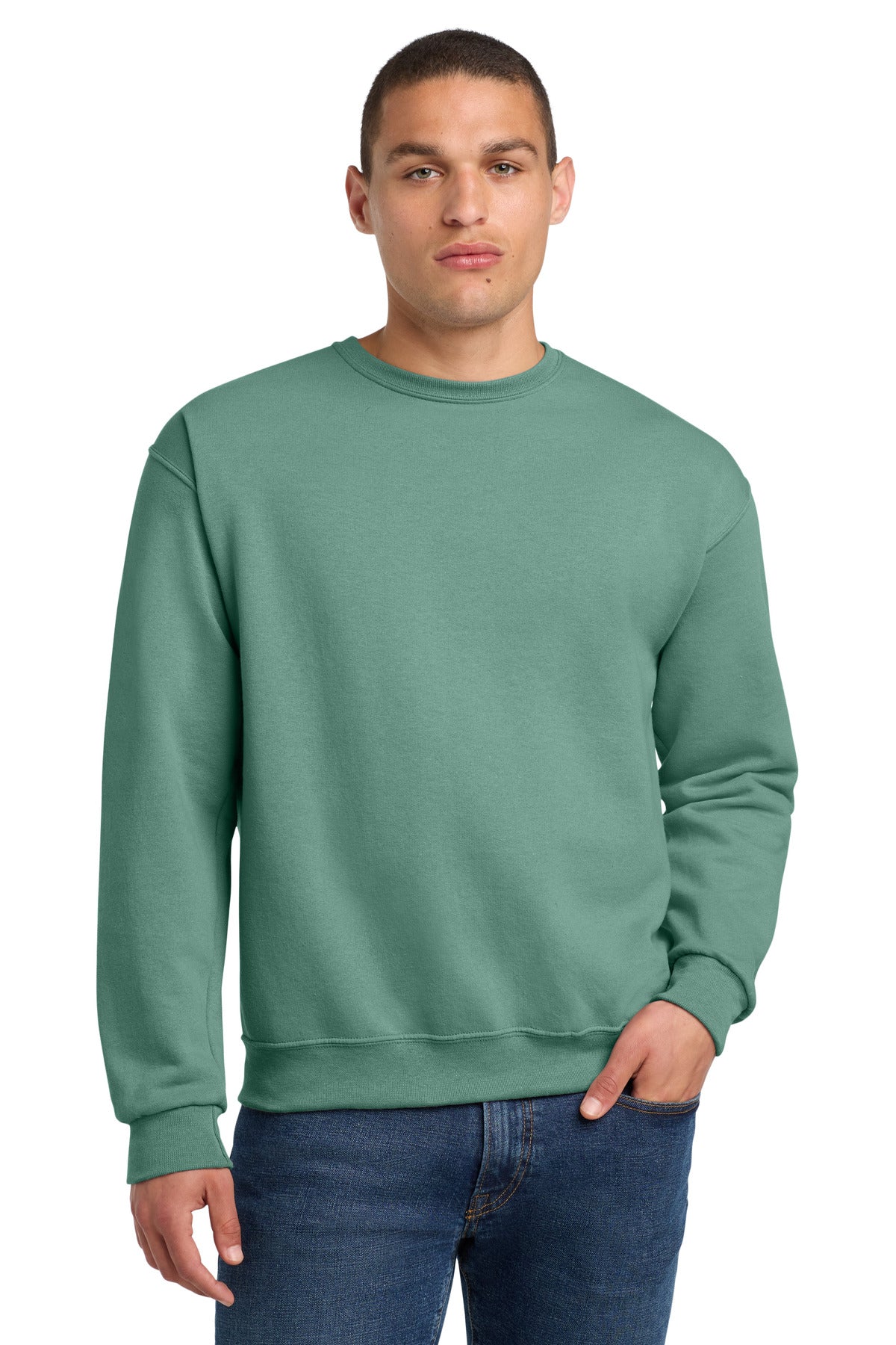 Jerzees® NuBlend® Crewneck Sweatshirt - Sage - 2XL