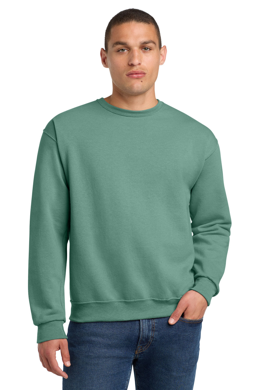 Jerzees® NuBlend® Crewneck Sweatshirt - Sage - 2XL