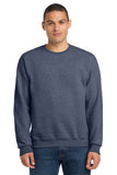 Jerzees® NuBlend® Crewneck Sweatshirt - Vintage Heather Navy - 2XL