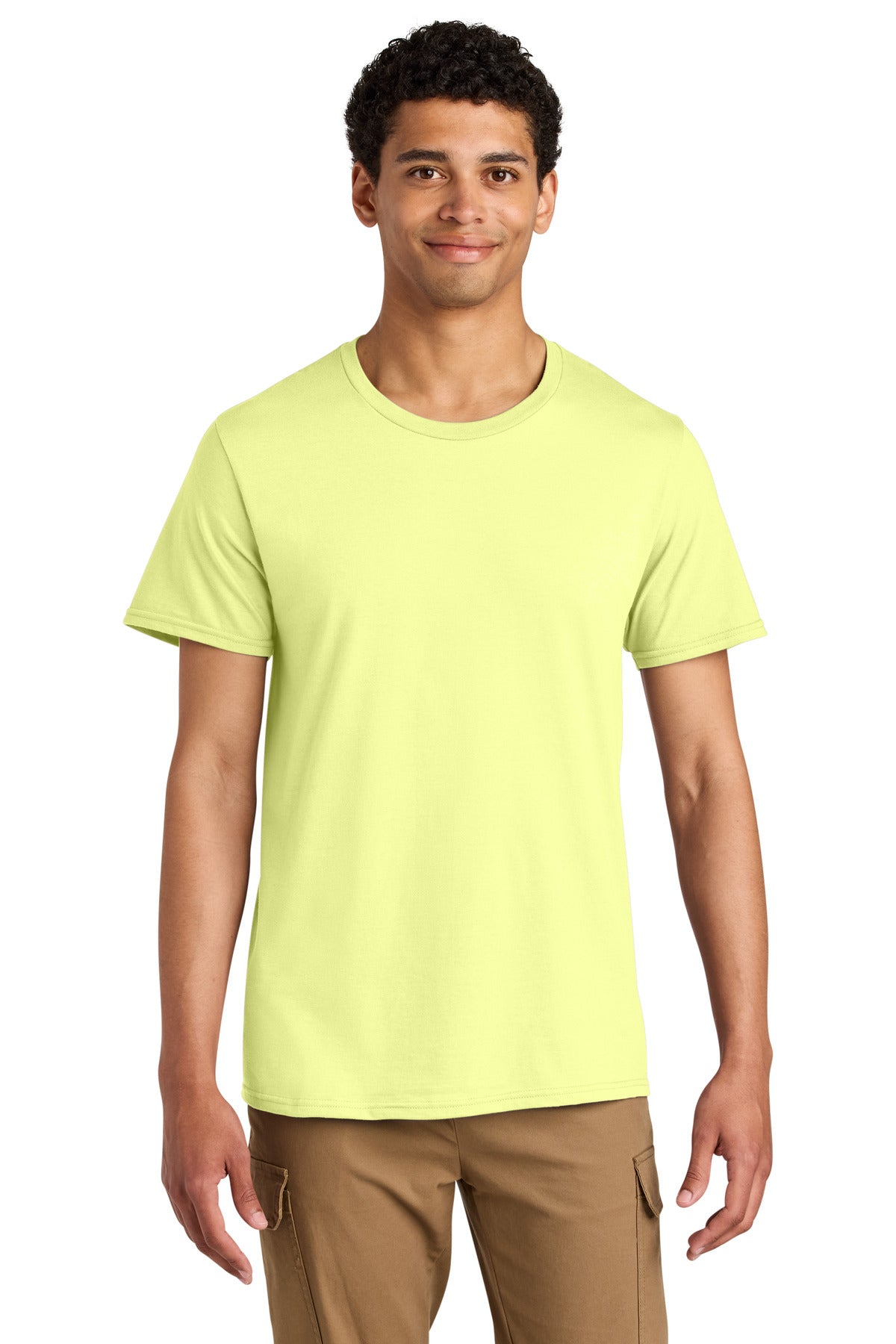 Jerzees® Unisex Premium Combed Ring Spun Cotton Tee - Celery Juice - S
