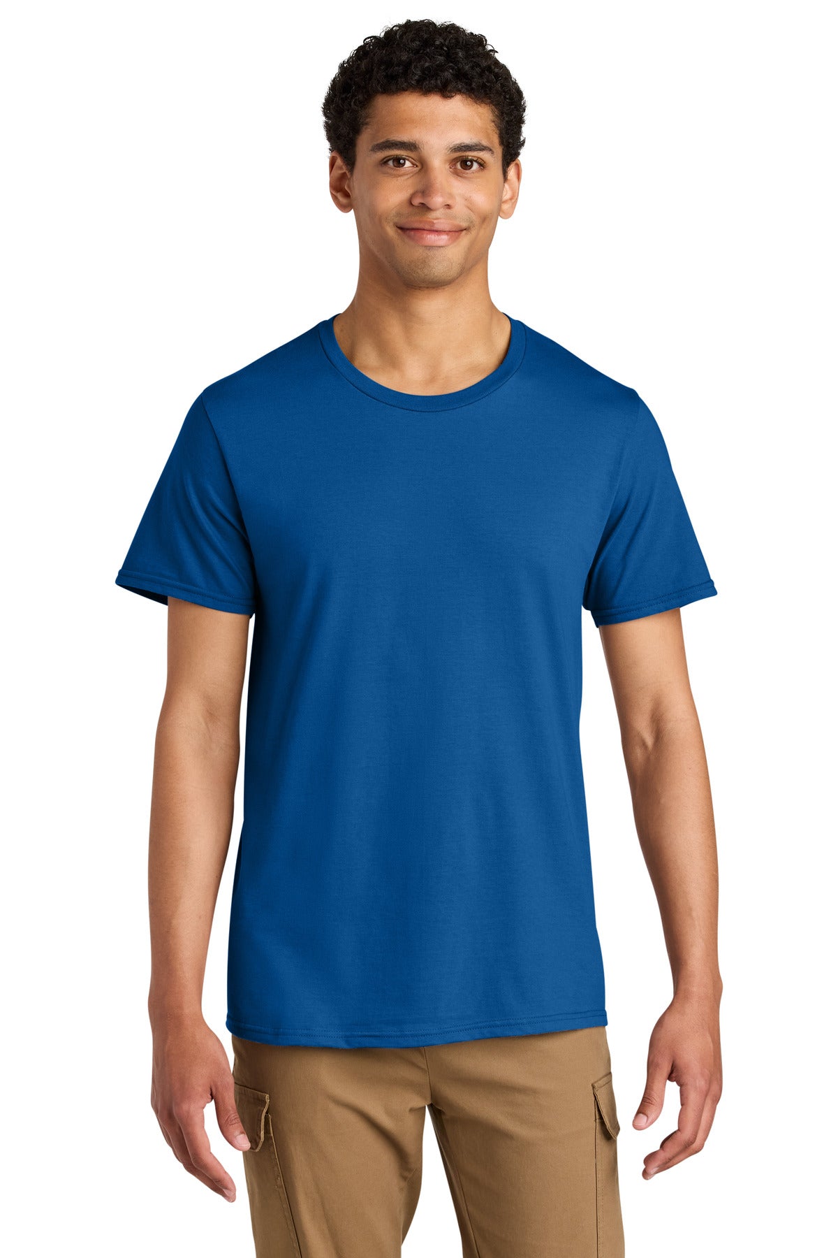 Jerzees® Unisex Premium Combed Ring Spun Cotton Tee - Royal - S