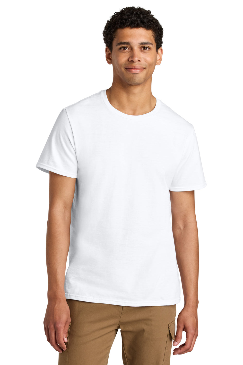 Jerzees® Unisex Premium Combed Ring Spun Cotton Tee - White - 2XL
