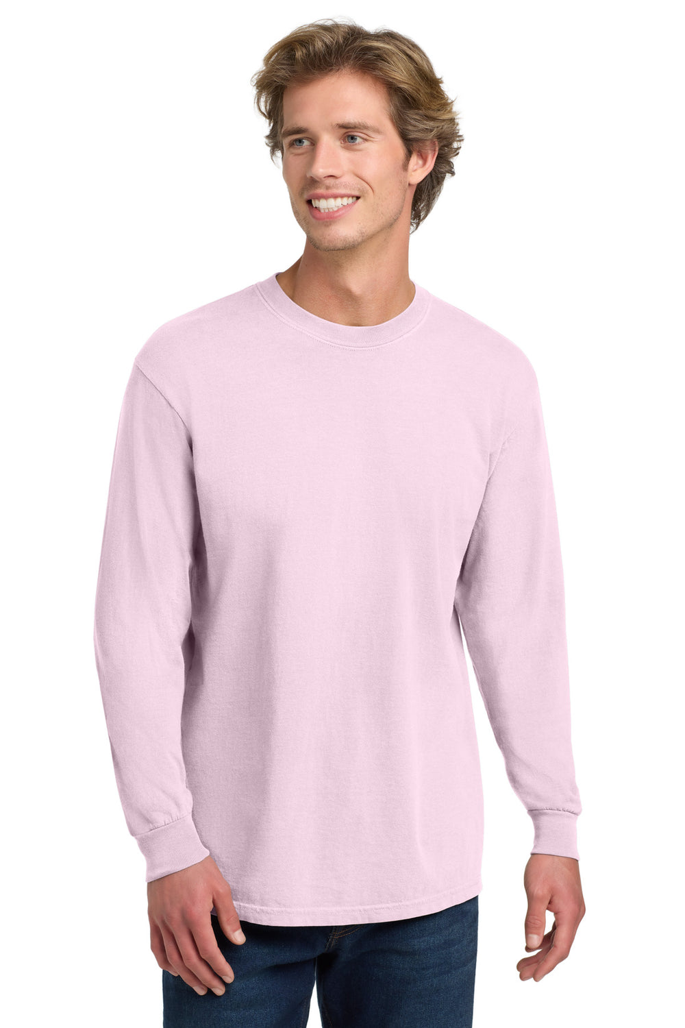 Comfort Colors® Heavyweight Ring Spun Long Sleeve Tee - Blossom - 2XL