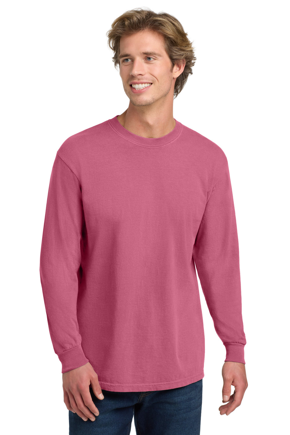 Comfort Colors® Heavyweight Ring Spun Long Sleeve Tee - Crunchberry - 2XL