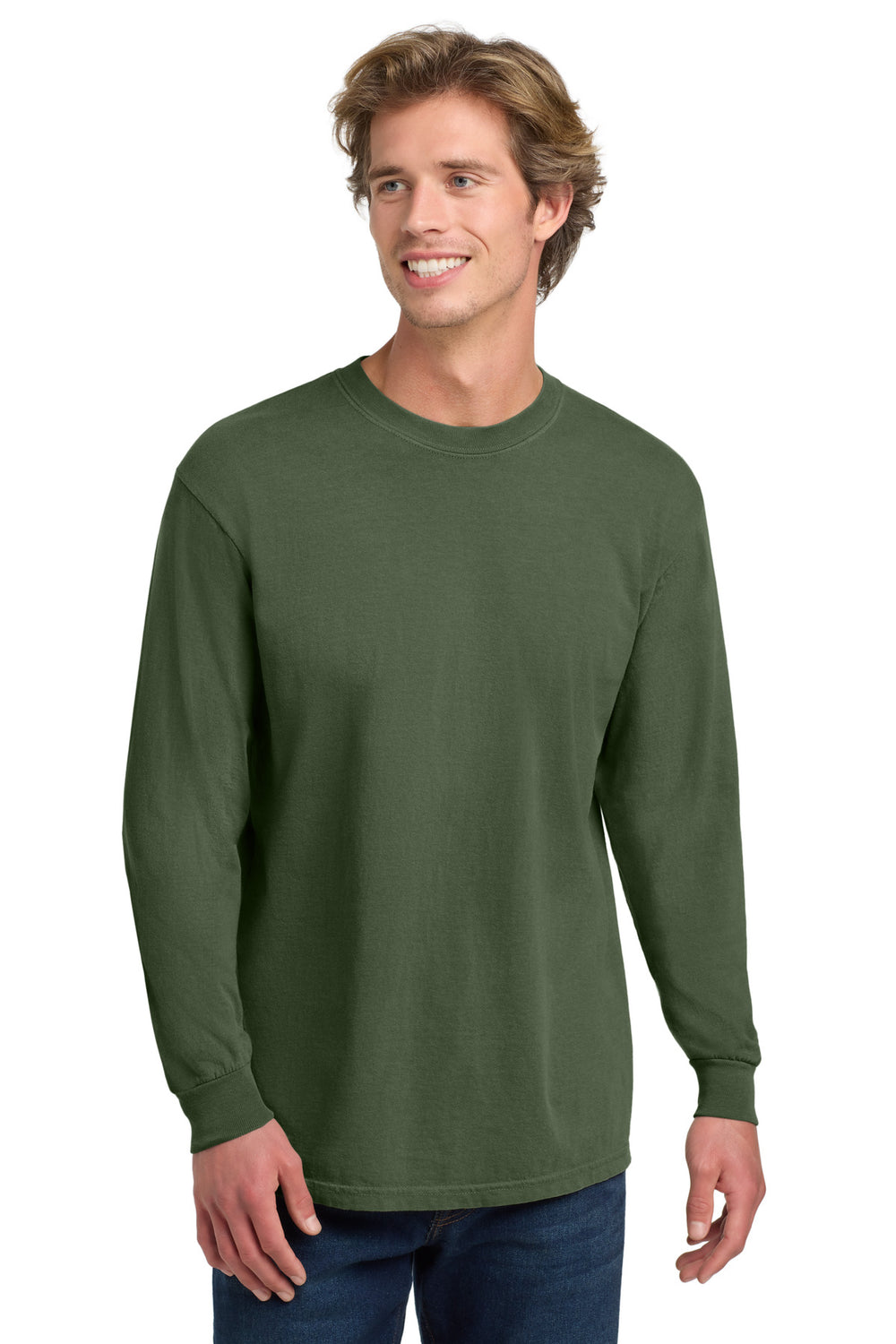 Comfort Colors® Heavyweight Ring Spun Long Sleeve Tee - Hemp - 2XL