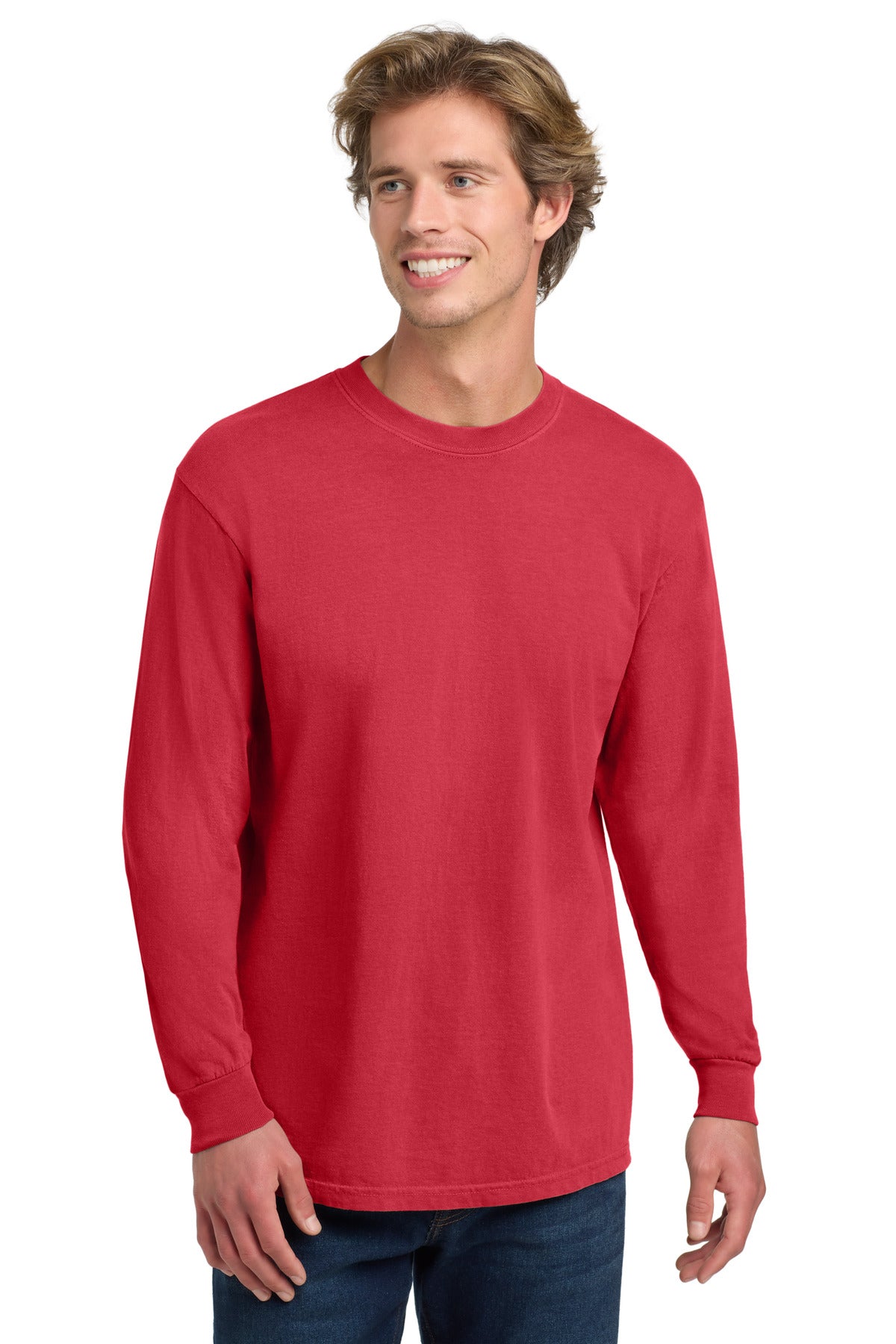 Comfort Colors® Heavyweight Ring Spun Long Sleeve Tee - Paprika - 2XL