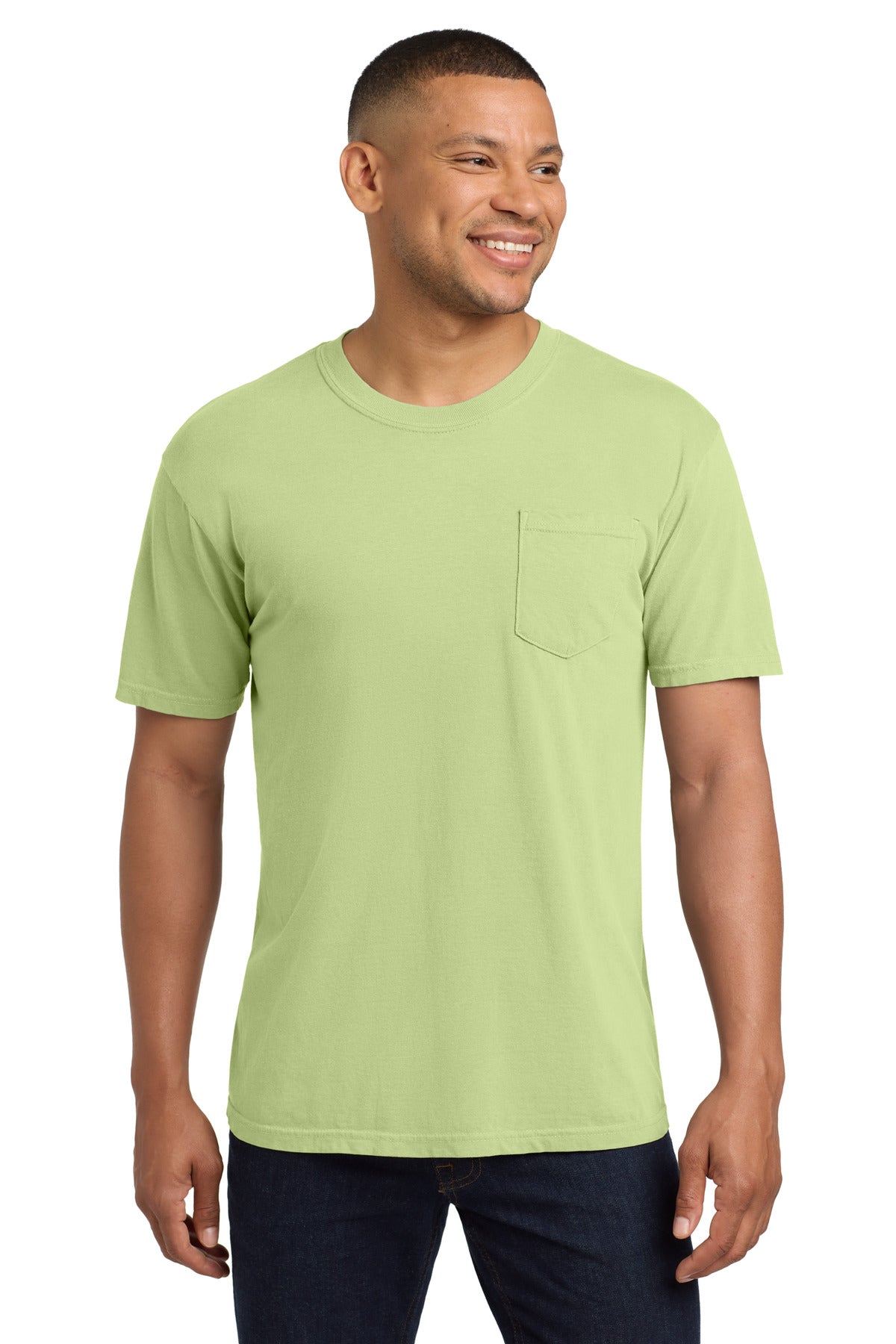 Comfort Colors® Heavyweight Ring Spun Pocket Tee - Celadon - 2XL