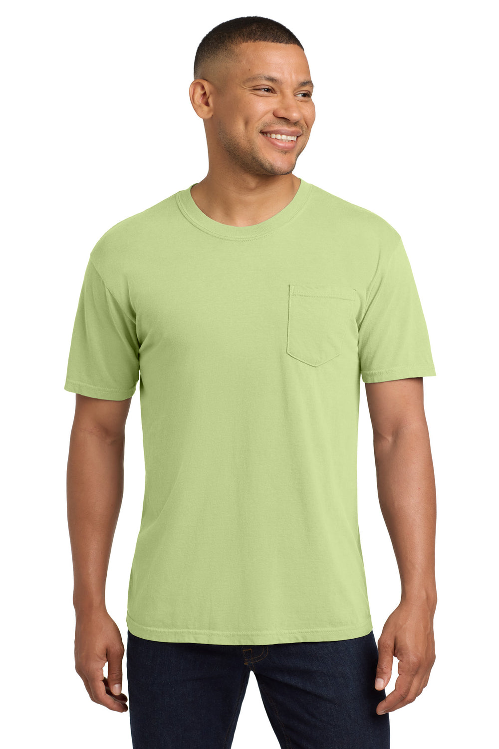 Comfort Colors® Heavyweight Ring Spun Pocket Tee - Celadon - 2XL