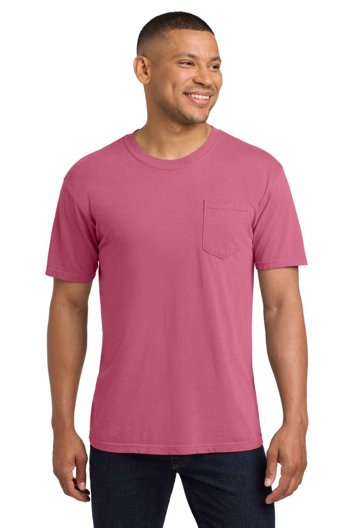 Comfort Colors® Heavyweight Ring Spun Pocket Tee - Crunchberry - 2XL