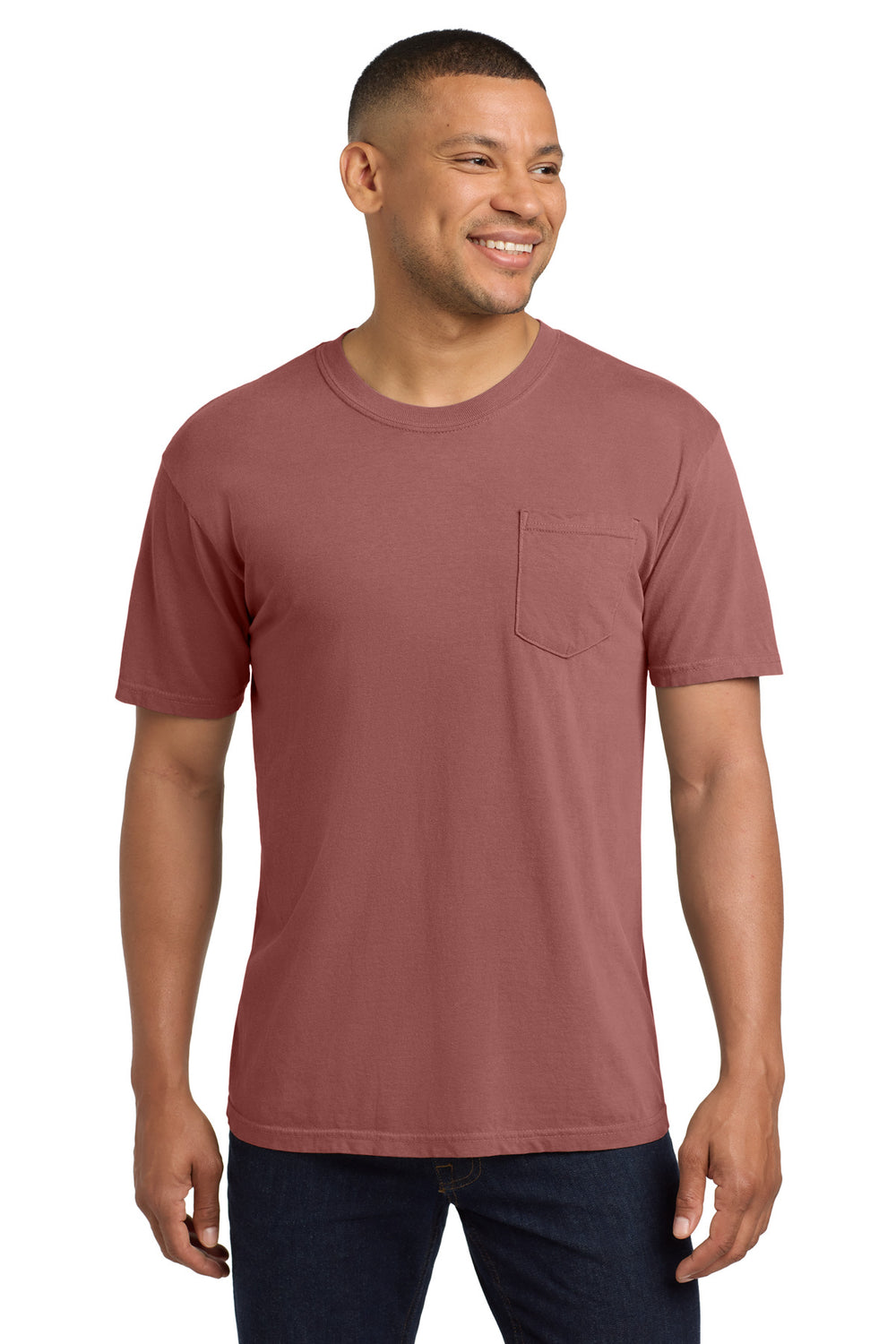 Comfort Colors® Heavyweight Ring Spun Pocket Tee - Cumin - 2XL