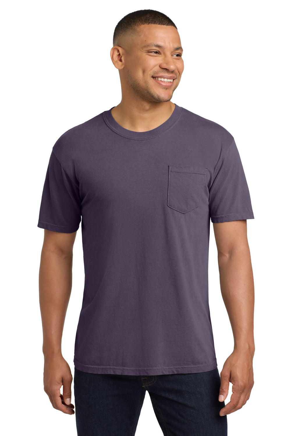 Comfort Colors® Heavyweight Ring Spun Pocket Tee - Wine - 2XL