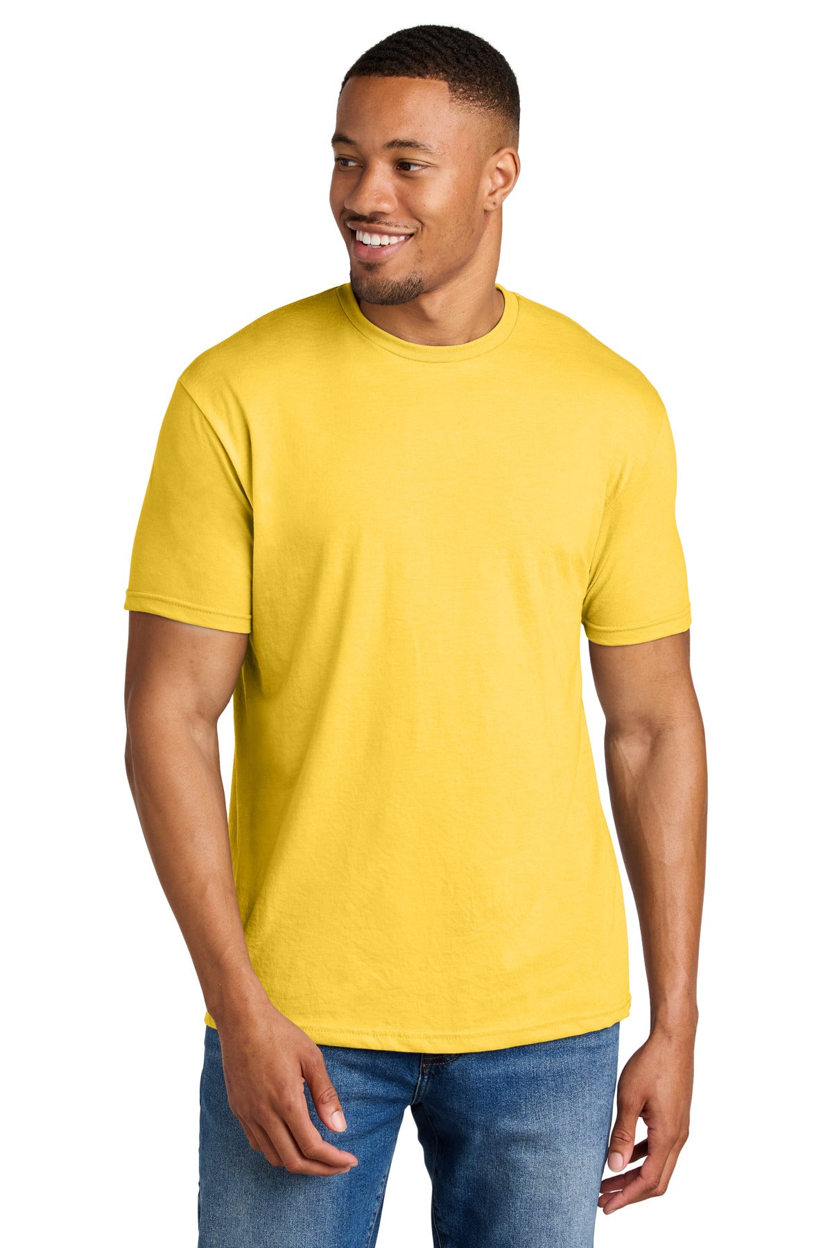 Gildan® Softstyle® CVC Tee - Daisy Mist - S