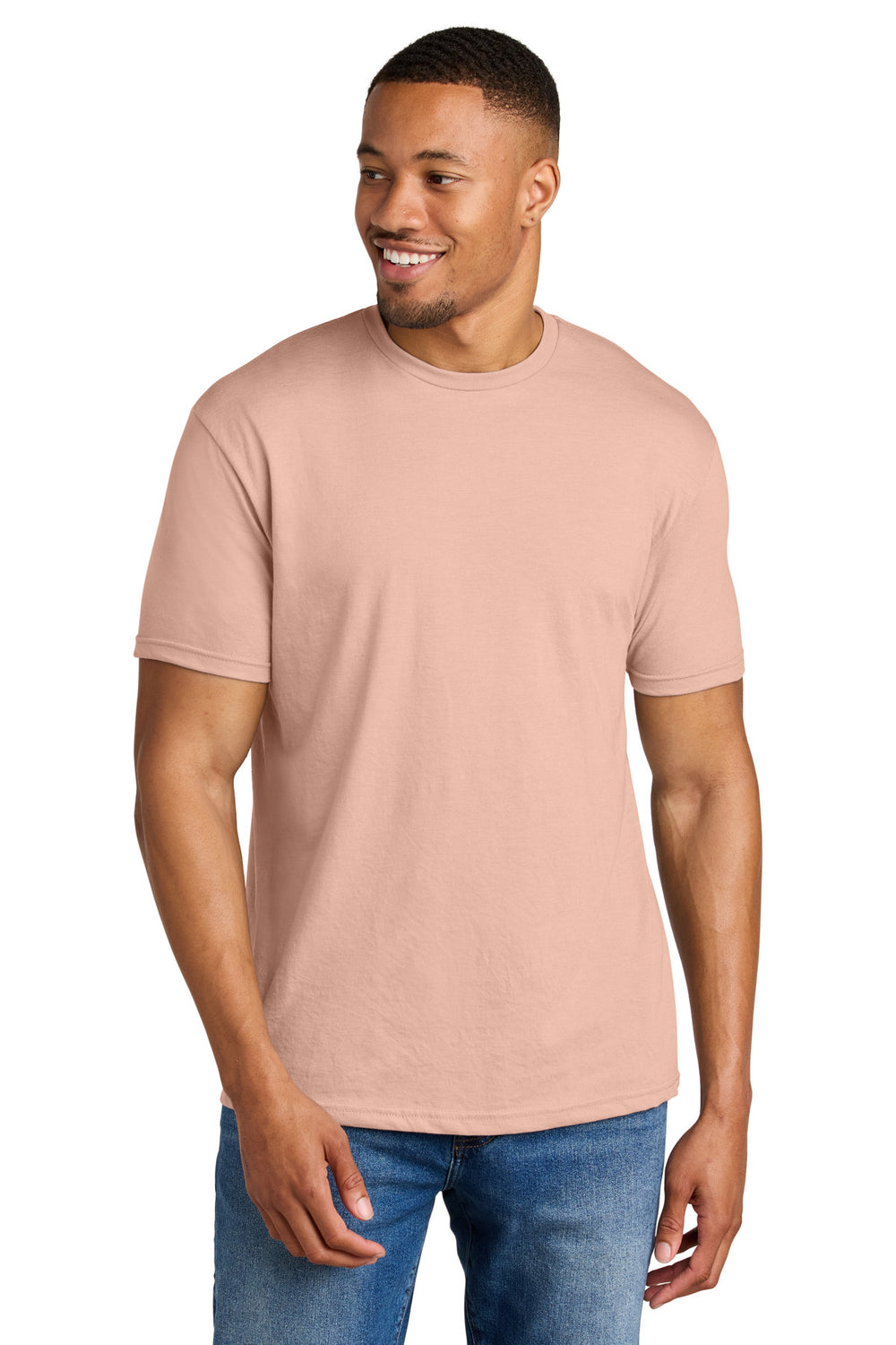 Gildan® Softstyle® CVC Tee - Dusty Rose - S