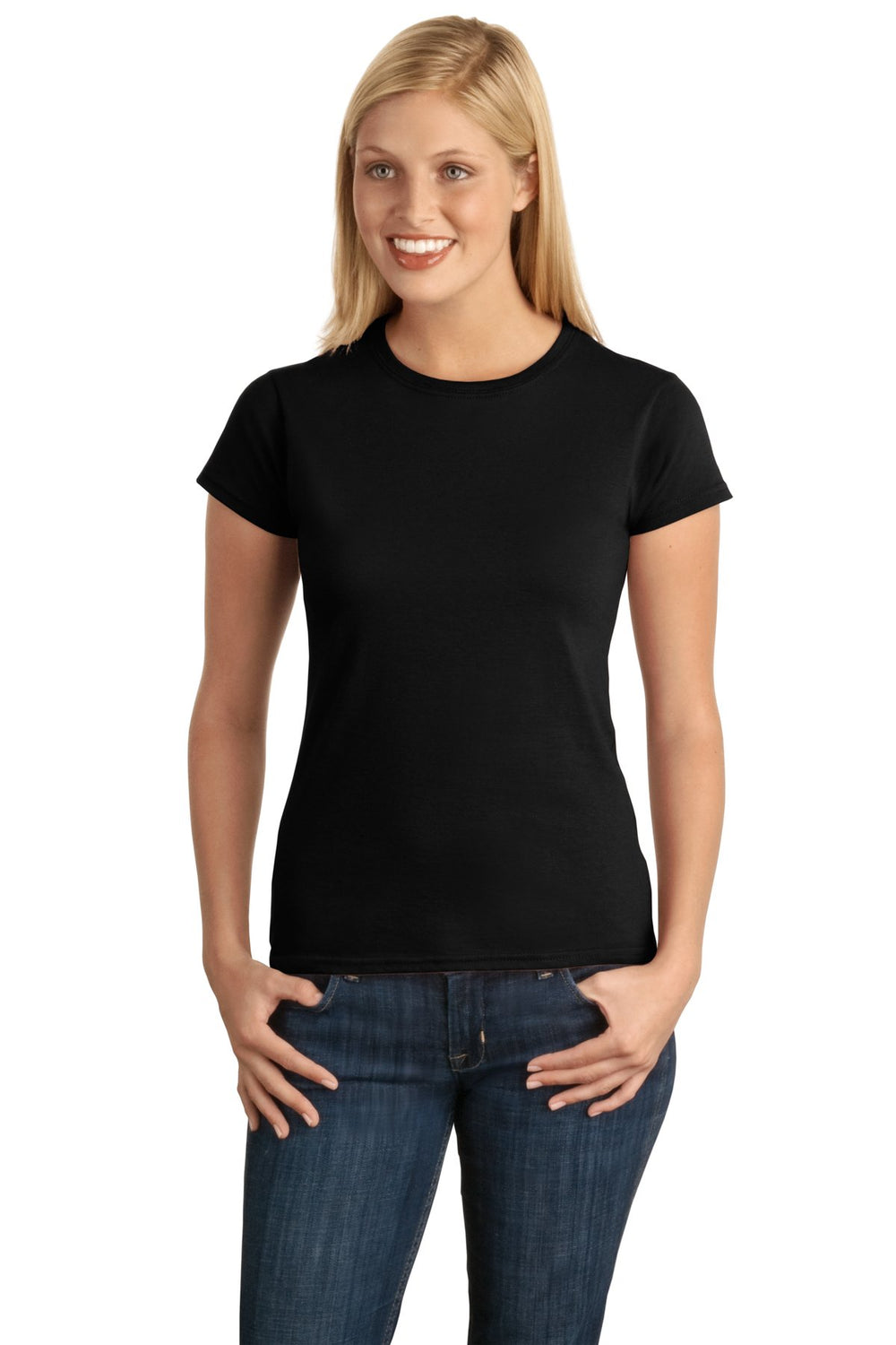 Gildan Softstyle® Women's T-Shirt - Black - S