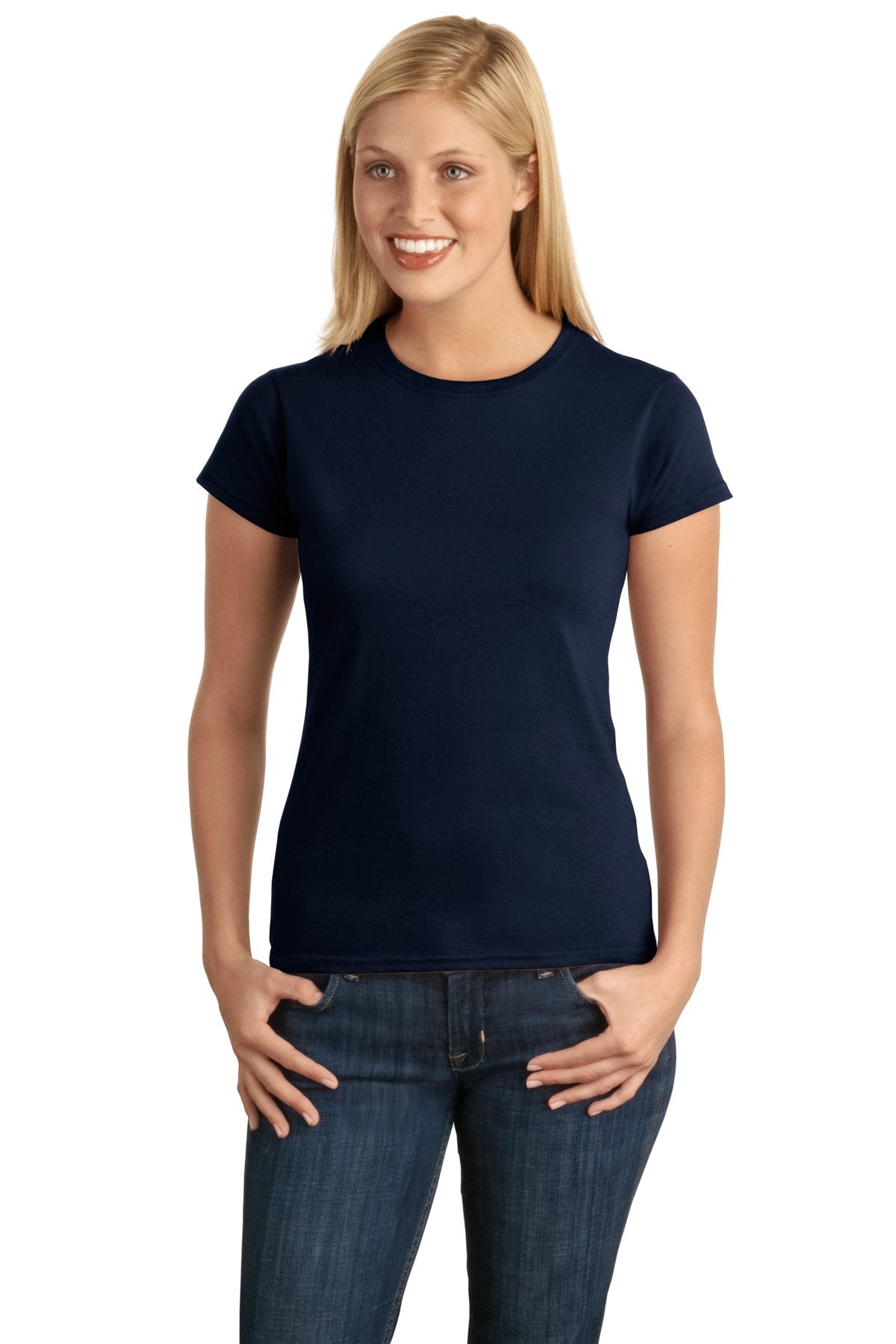Gildan Softstyle® Women's T-Shirt - Navy - S