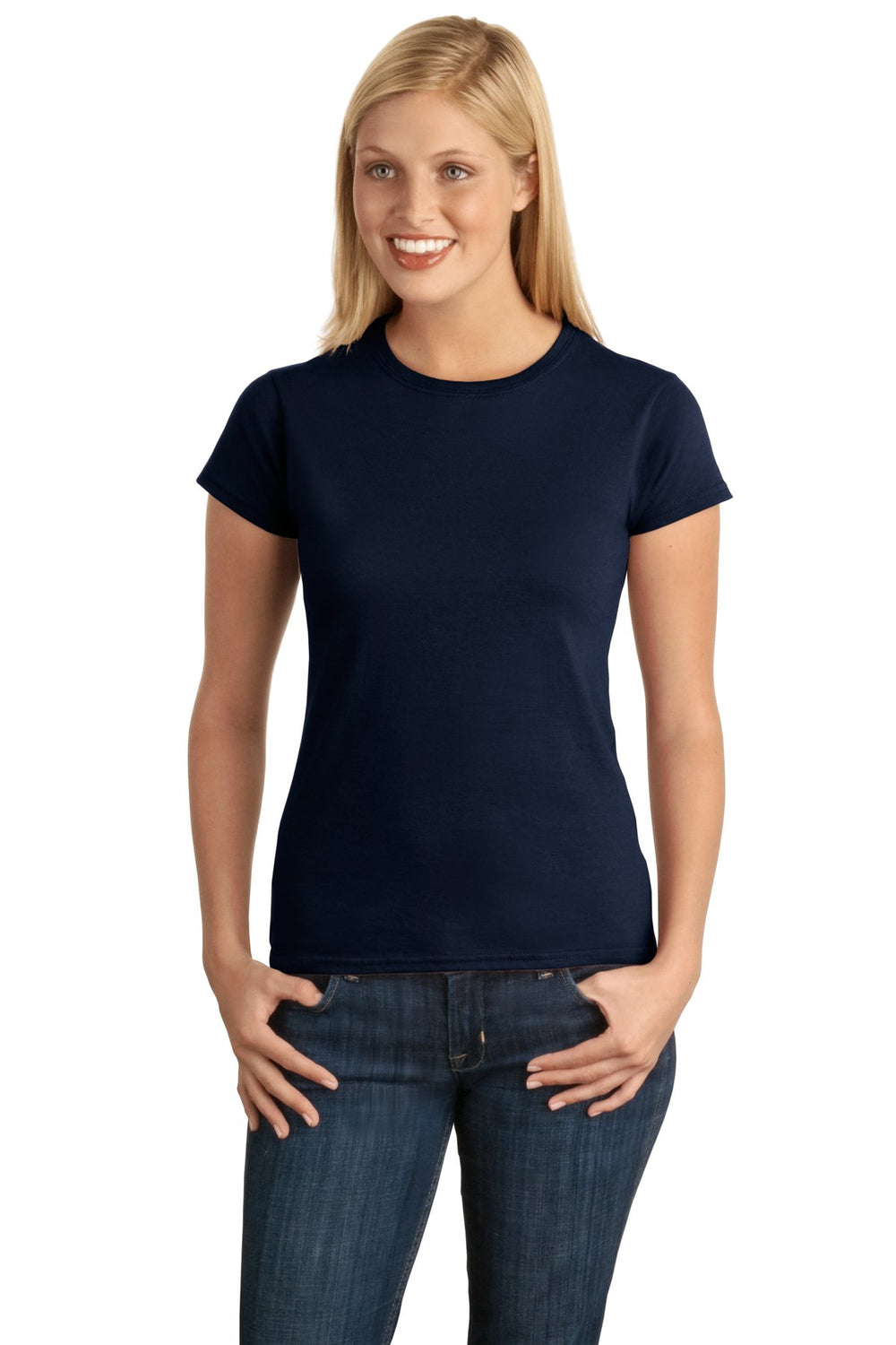 Gildan Softstyle® Women's T-Shirt - Navy - S