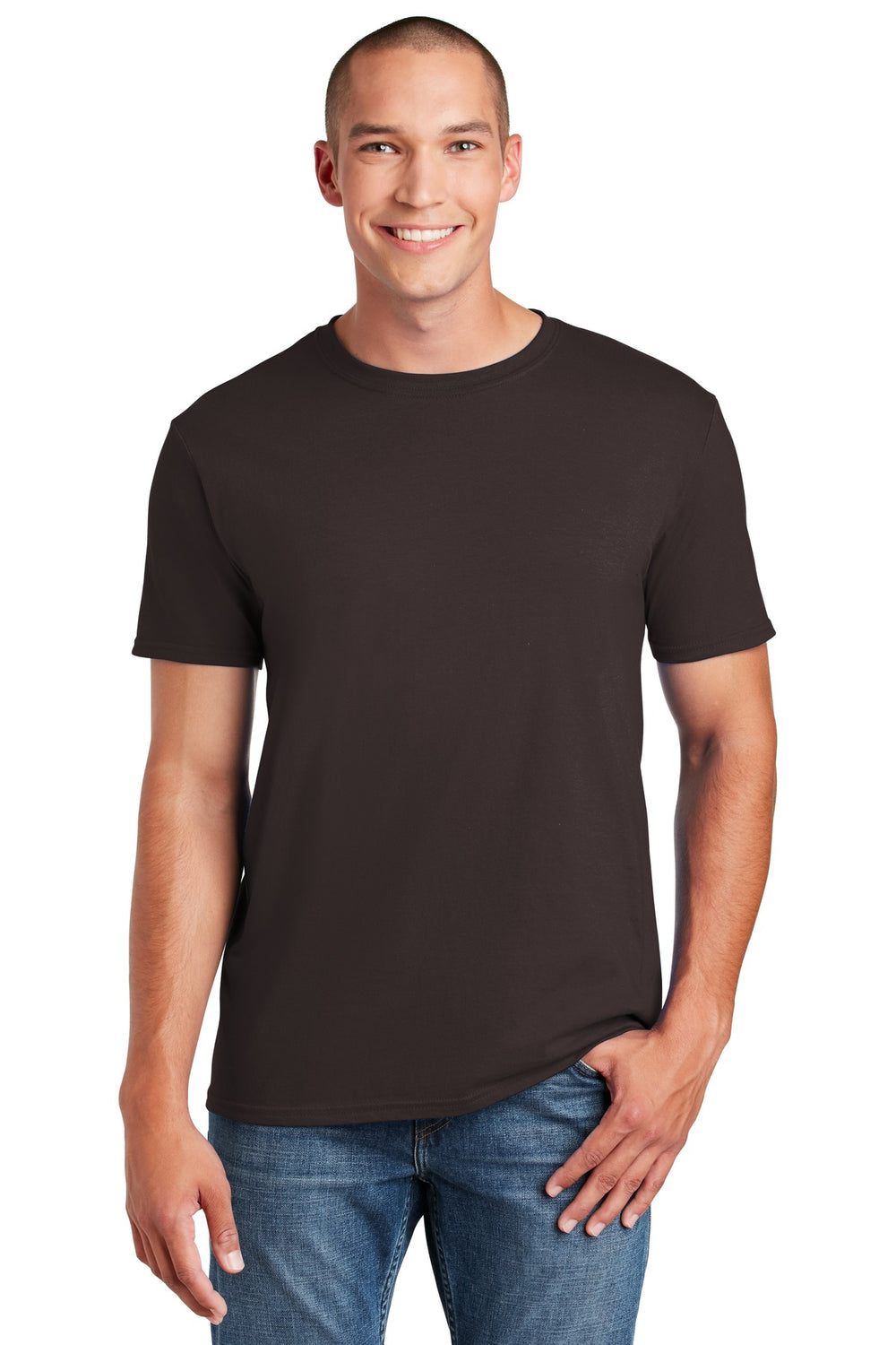 Gildan Softstyle® T-Shirt - Dark Chocolate - S