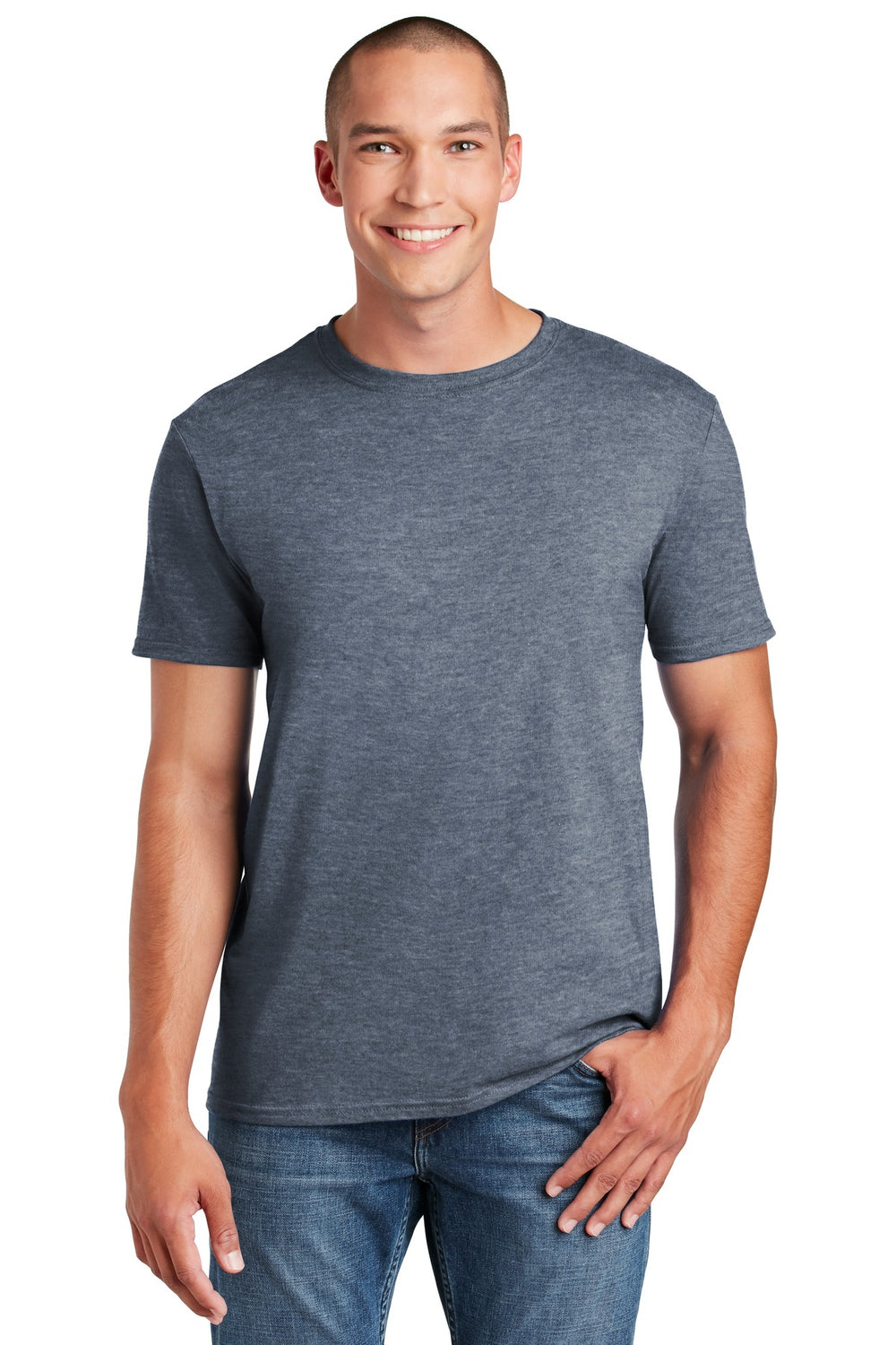 Gildan Softstyle® T-Shirt - Heather Indigo - S
