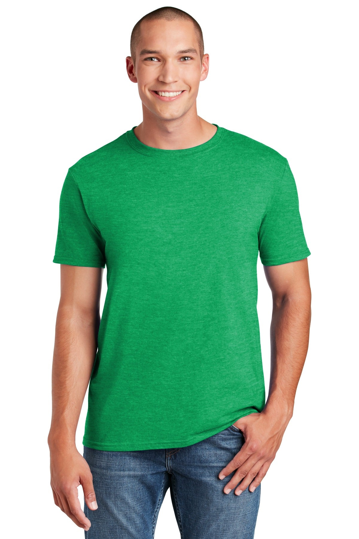 Gildan Softstyle® T-Shirt - Heather Irish Green - S