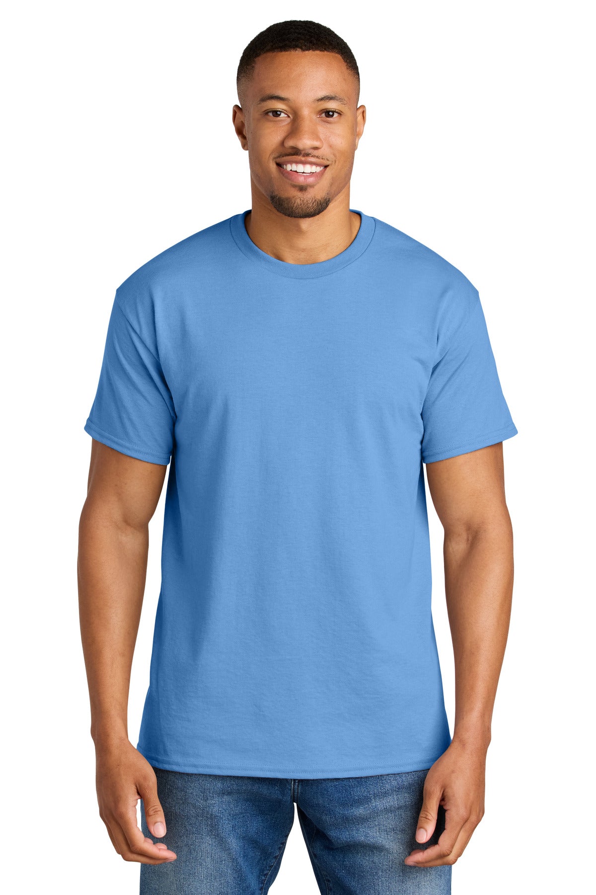 Gildan® DryBlend® 50 Cotton/50 Poly T-Shirt - Carolina Blue - S