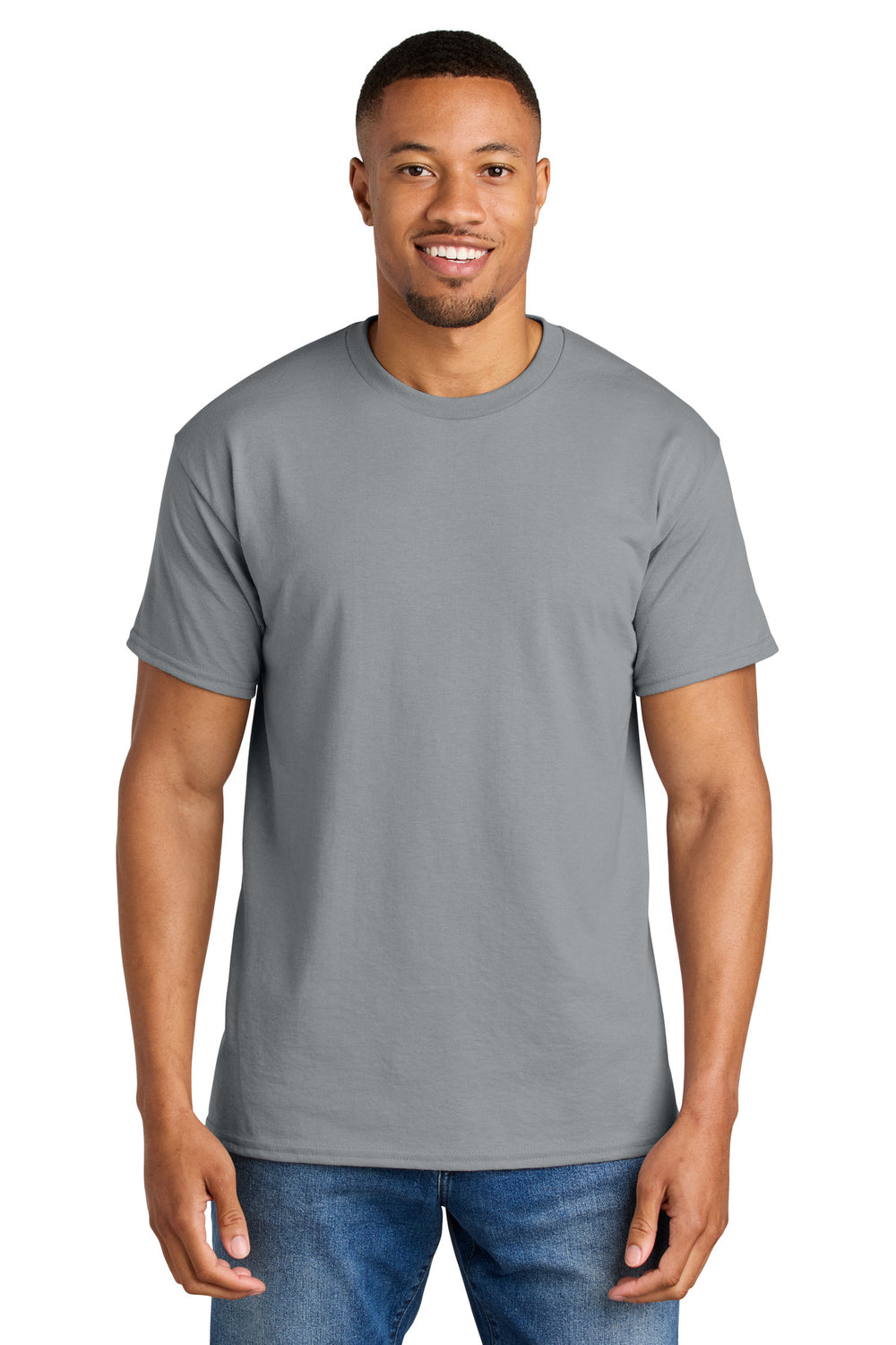 Gildan® DryBlend® 50 Cotton/50 Poly T-Shirt - Gravel - 2XL