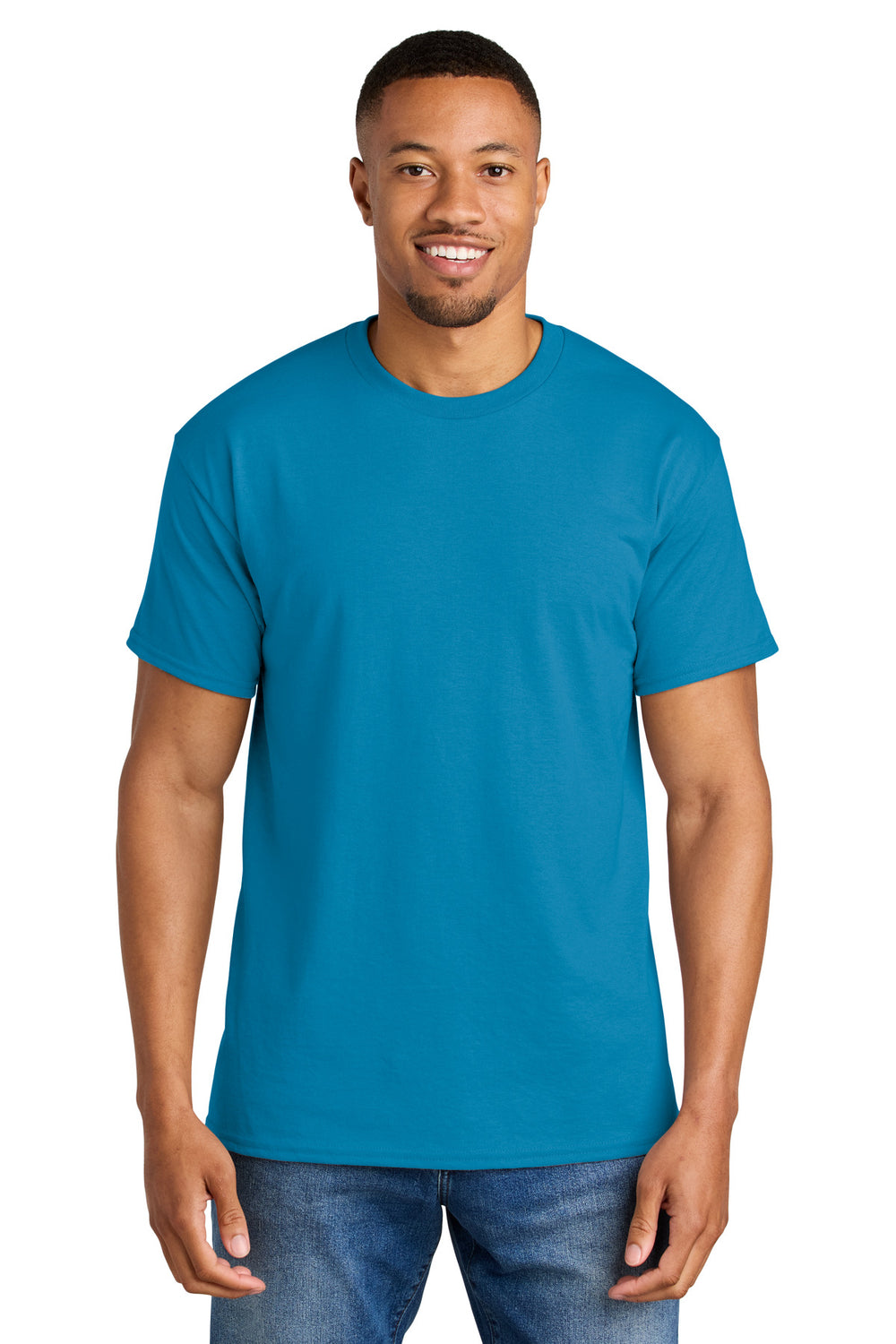 Gildan® DryBlend® 50 Cotton/50 Poly T-Shirt - Sapphire - S