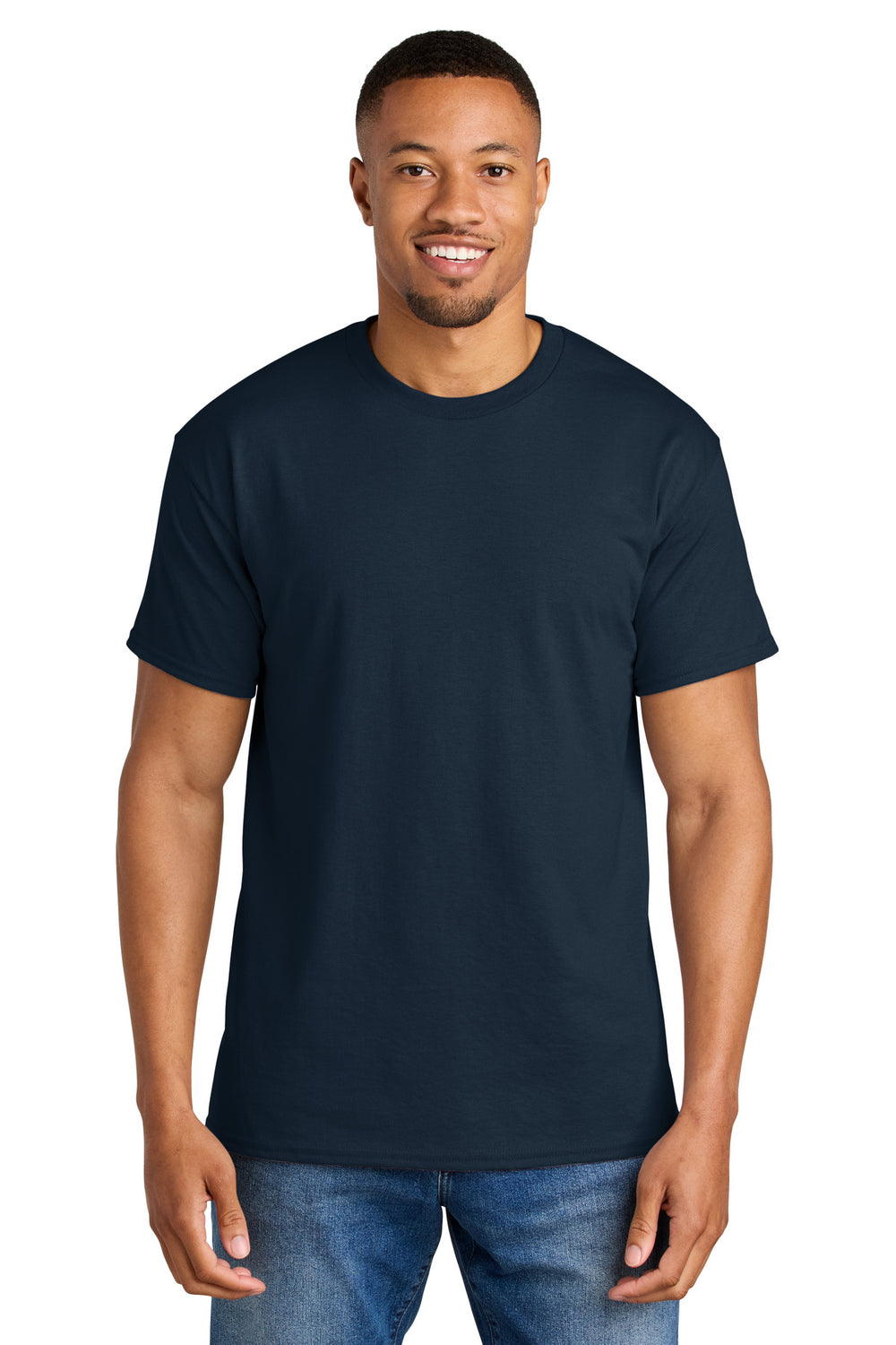 Gildan® DryBlend® 50 Cotton/50 Poly T-Shirt - Dark Navy - 2XL