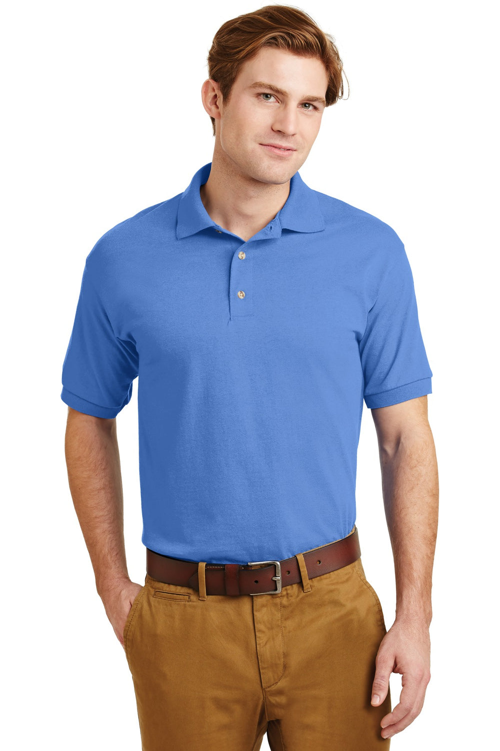 Gildan® DryBlend® 6-Ounce Jersey Knit Sport Shirt - Carolina Blue - S