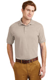 Gildan® DryBlend® 6-Ounce Jersey Knit Sport Shirt - Sand - S