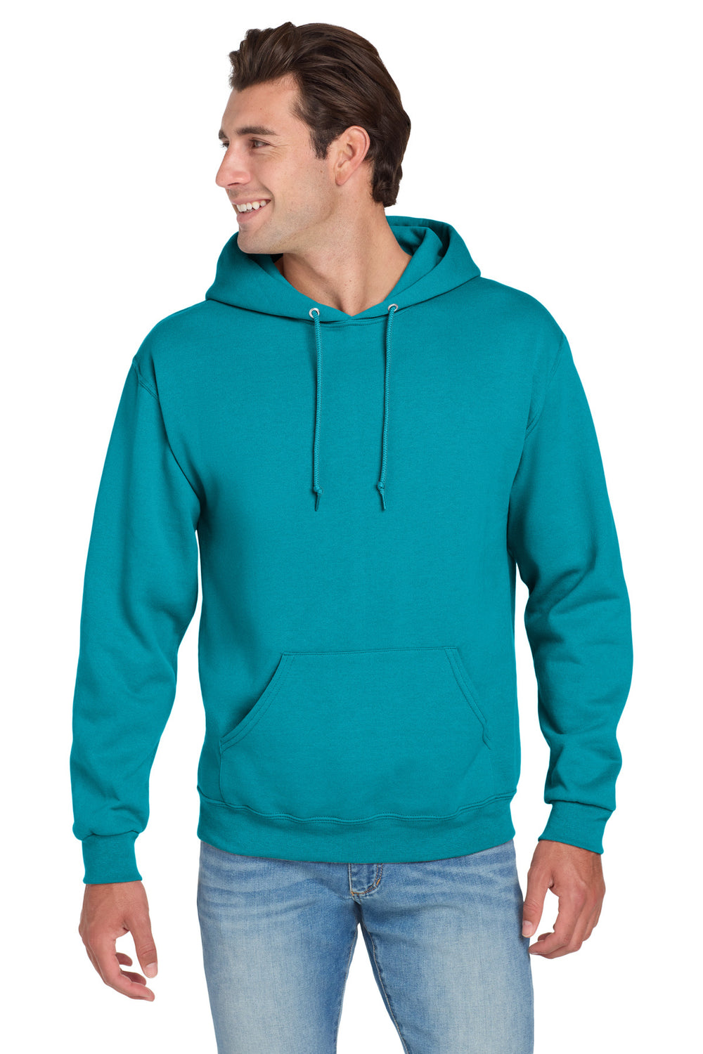 Jerzees® NuBlend® Pullover Hooded Sweatshirt - California Blue - 2XL