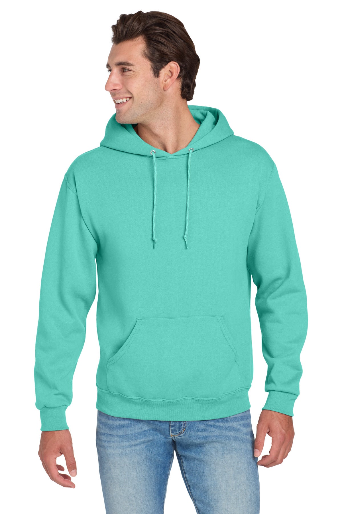 Jerzees® NuBlend® Pullover Hooded Sweatshirt - Cool Mint - 2XL
