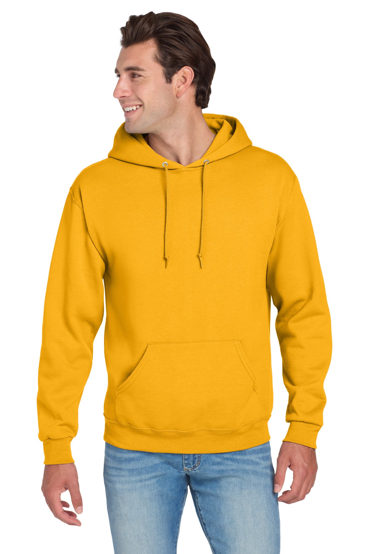 Jerzees® NuBlend® Pullover Hooded Sweatshirt - Gold - S
