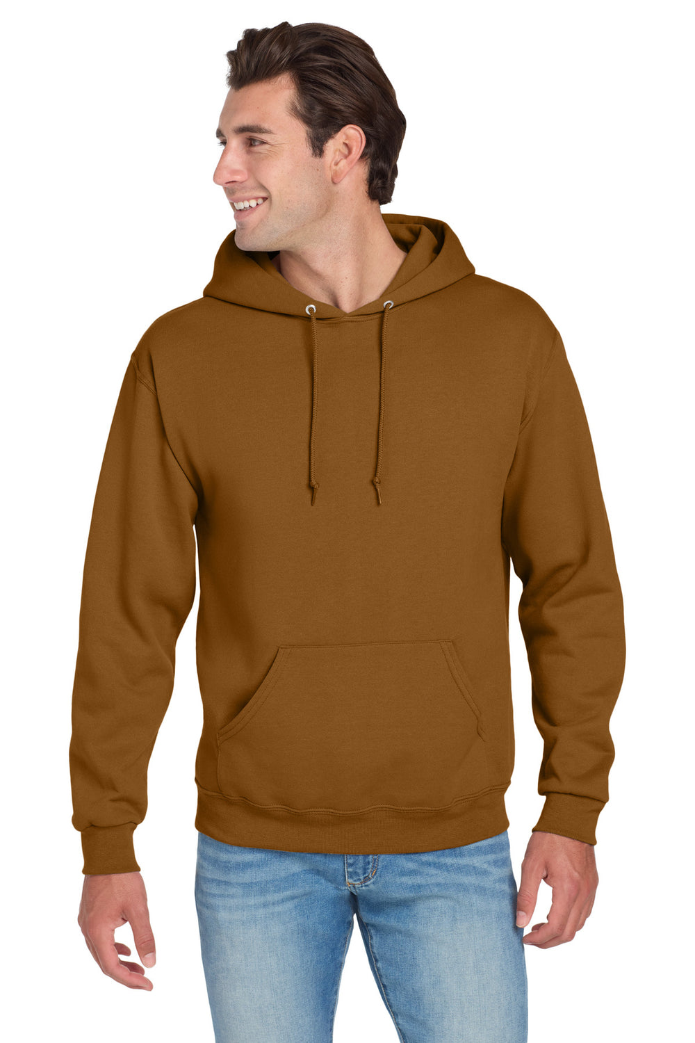 Jerzees® NuBlend® Pullover Hooded Sweatshirt - Golden Pecan - 2XL