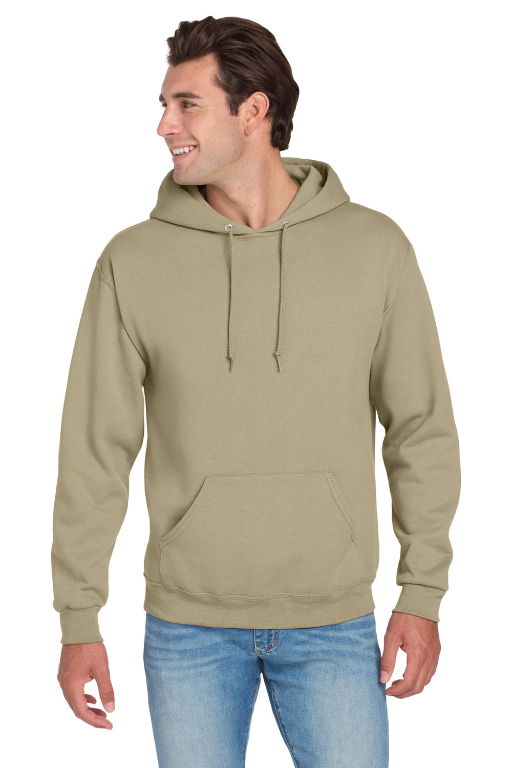 Jerzees® NuBlend® Pullover Hooded Sweatshirt - Khaki - S