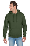Jerzees® NuBlend® Pullover Hooded Sweatshirt - Military Green - S