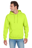 Jerzees® NuBlend® Pullover Hooded Sweatshirt - Safety Green - S