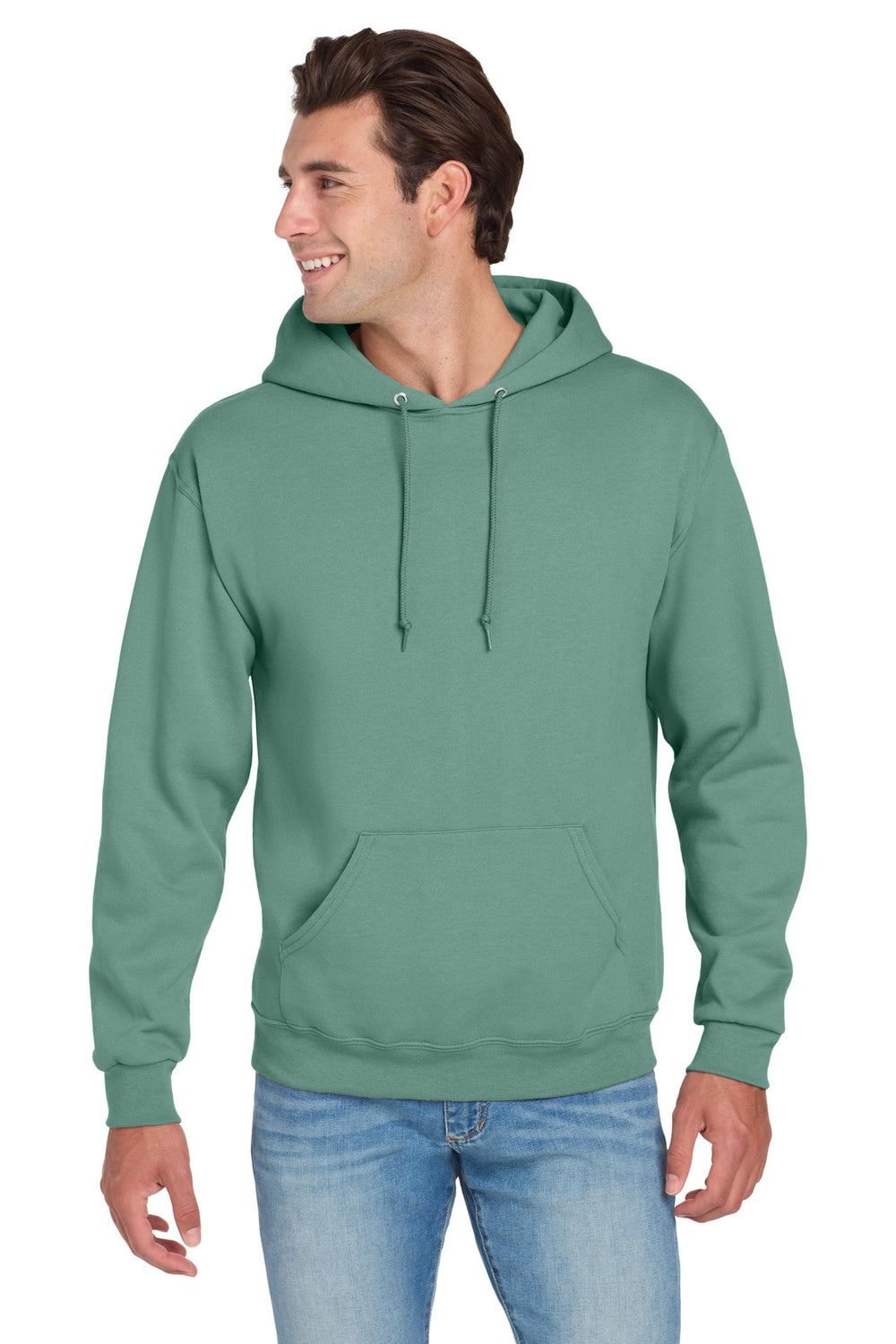 Jerzees® NuBlend® Pullover Hooded Sweatshirt - Sage - 2XL