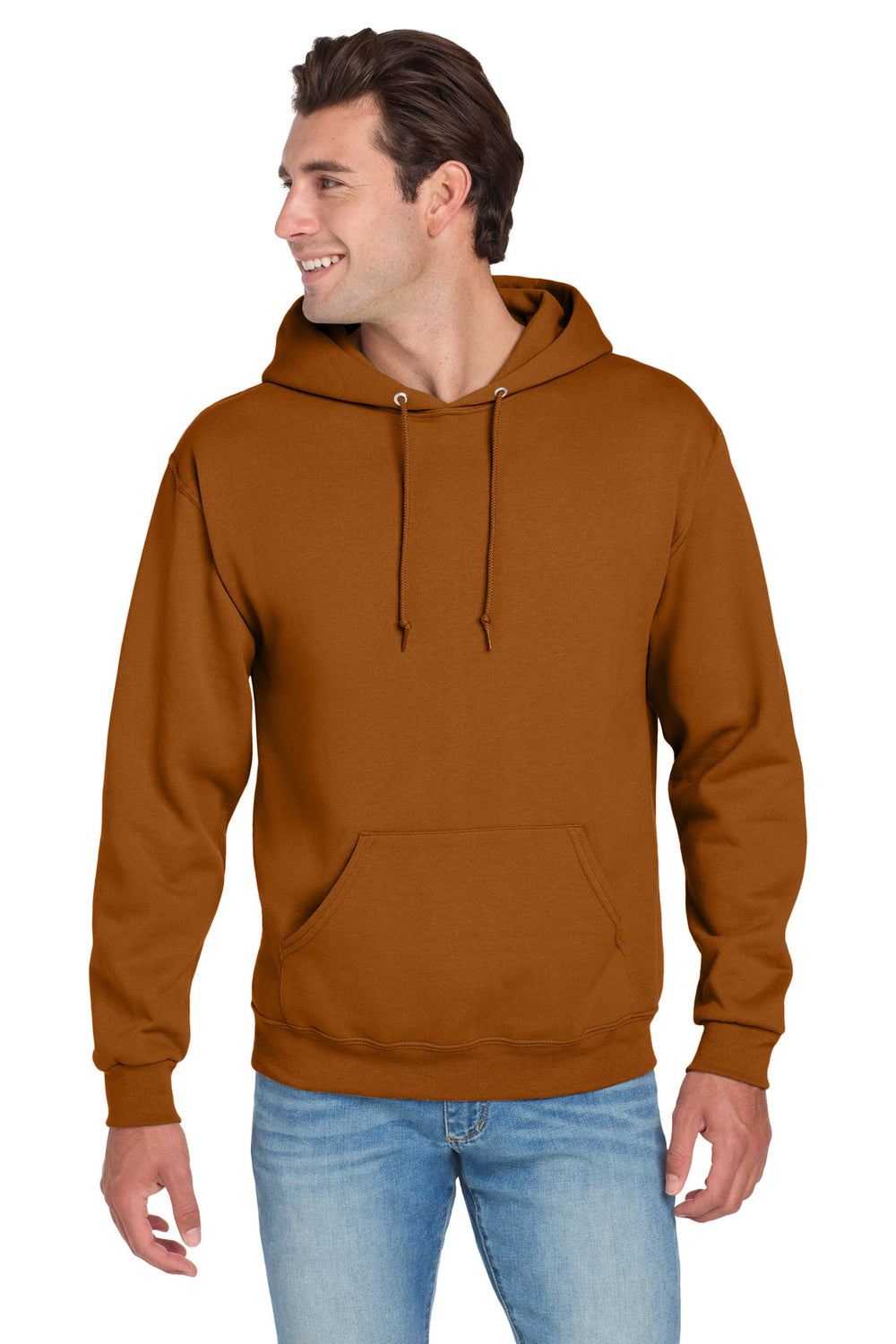 Jerzees® NuBlend® Pullover Hooded Sweatshirt - T Orange - 2XL