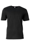 A4 Softek Short Sleeve Tee - Black - XS