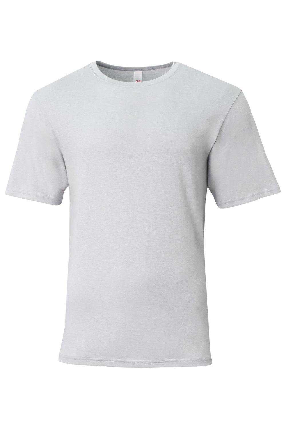 A4 Softek Short Sleeve Tee - Silver - XS