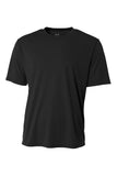 A4 Cooling Performance Short Sleeve Tee - Black - XS