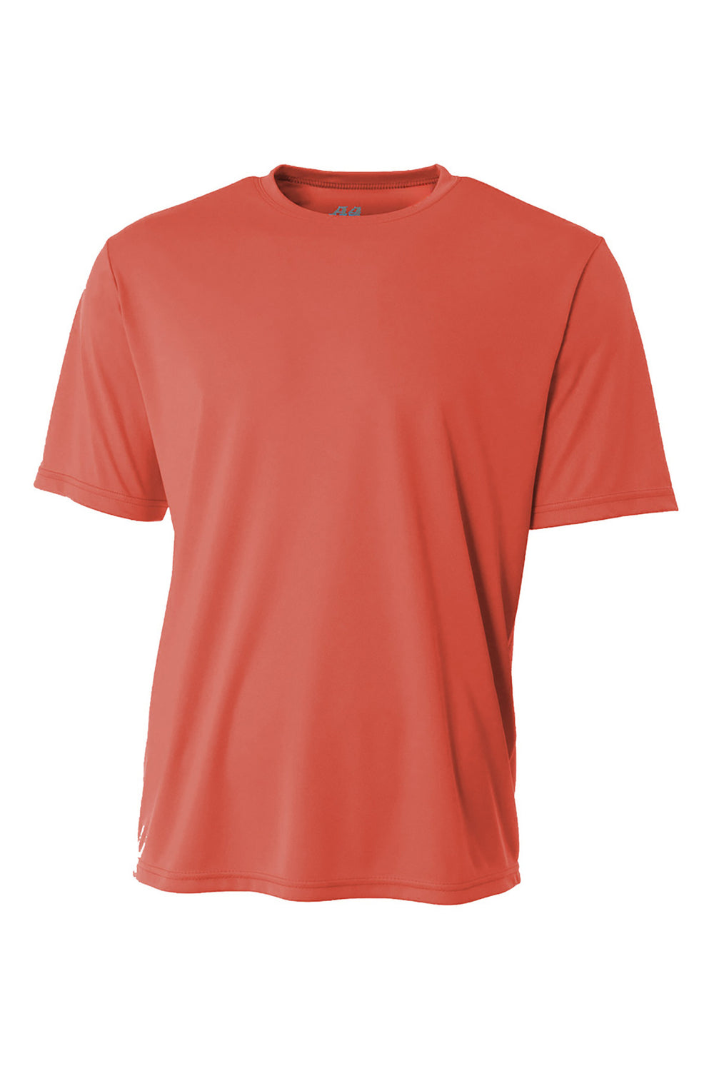 A4 Cooling Performance Short Sleeve Tee - Coral - XS