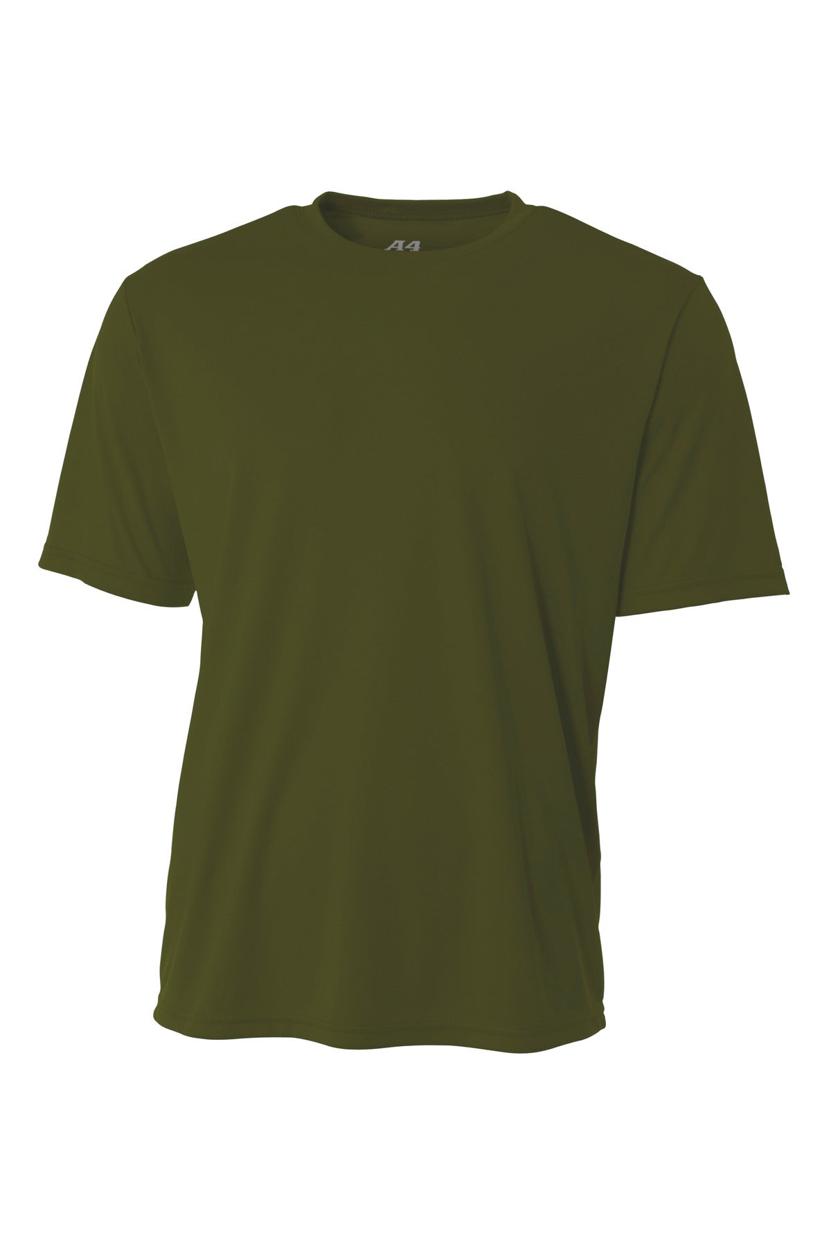 A4 Cooling Performance Short Sleeve Tee - Military Green - XS