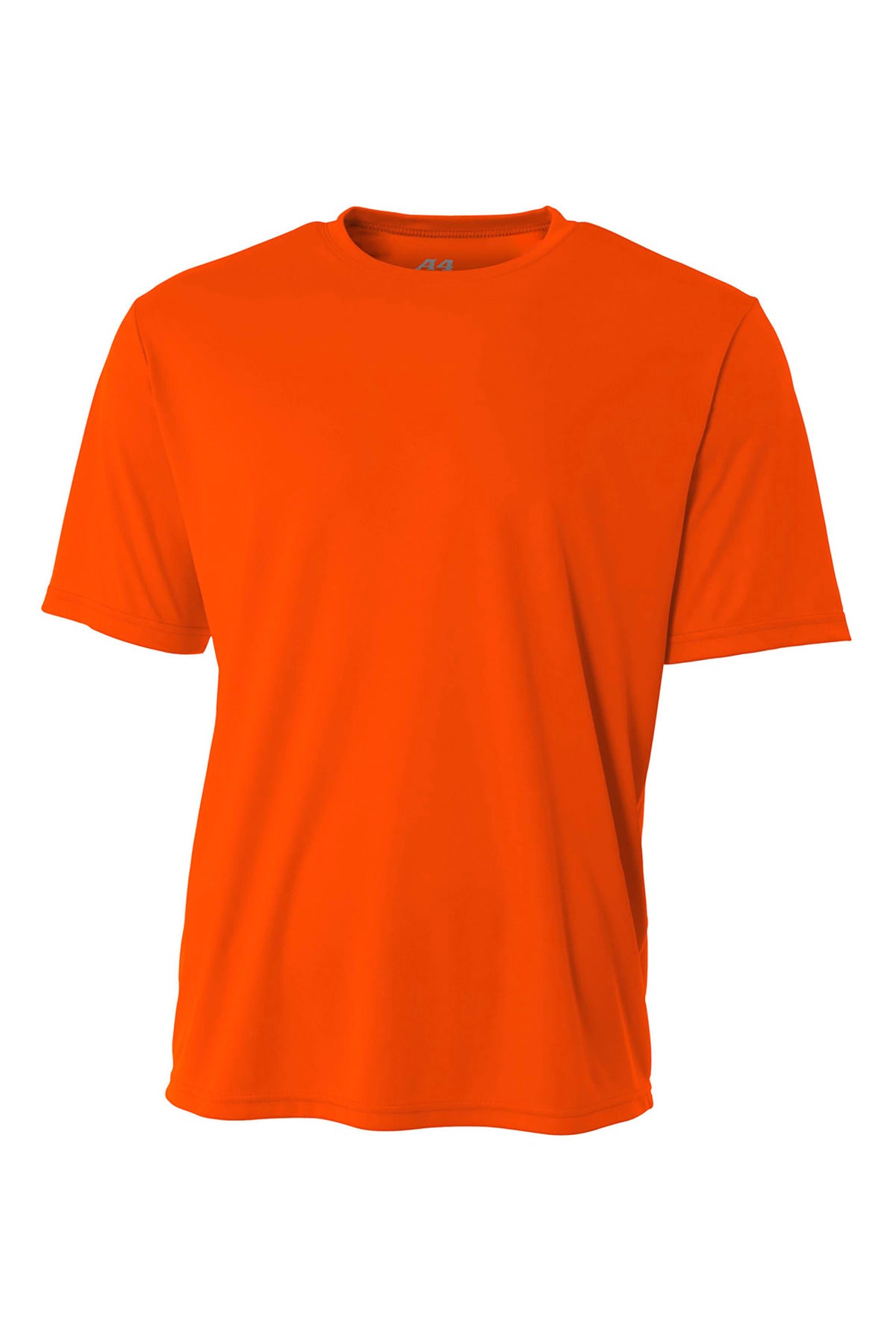 A4 Cooling Performance Short Sleeve Tee - Safety Orange - XS