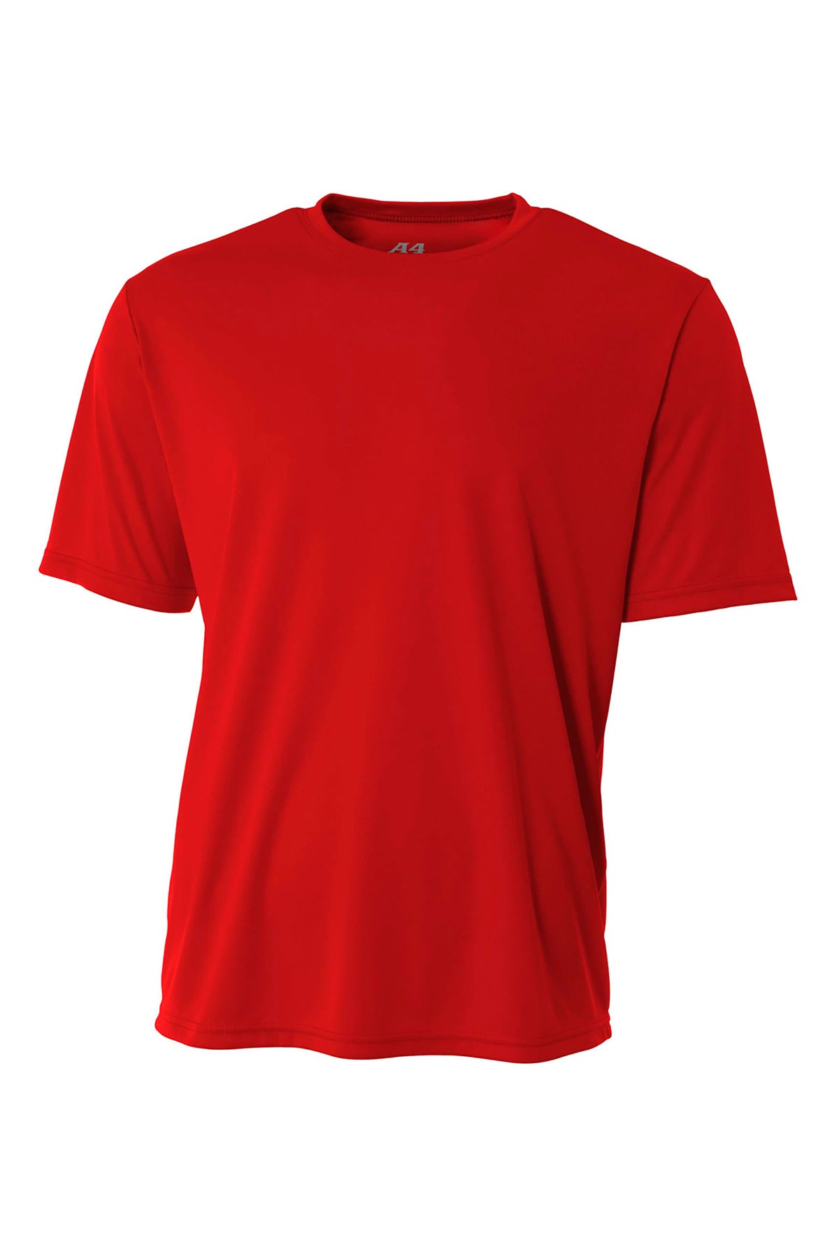 A4 Cooling Performance Short Sleeve Tee - Scarlet - XS