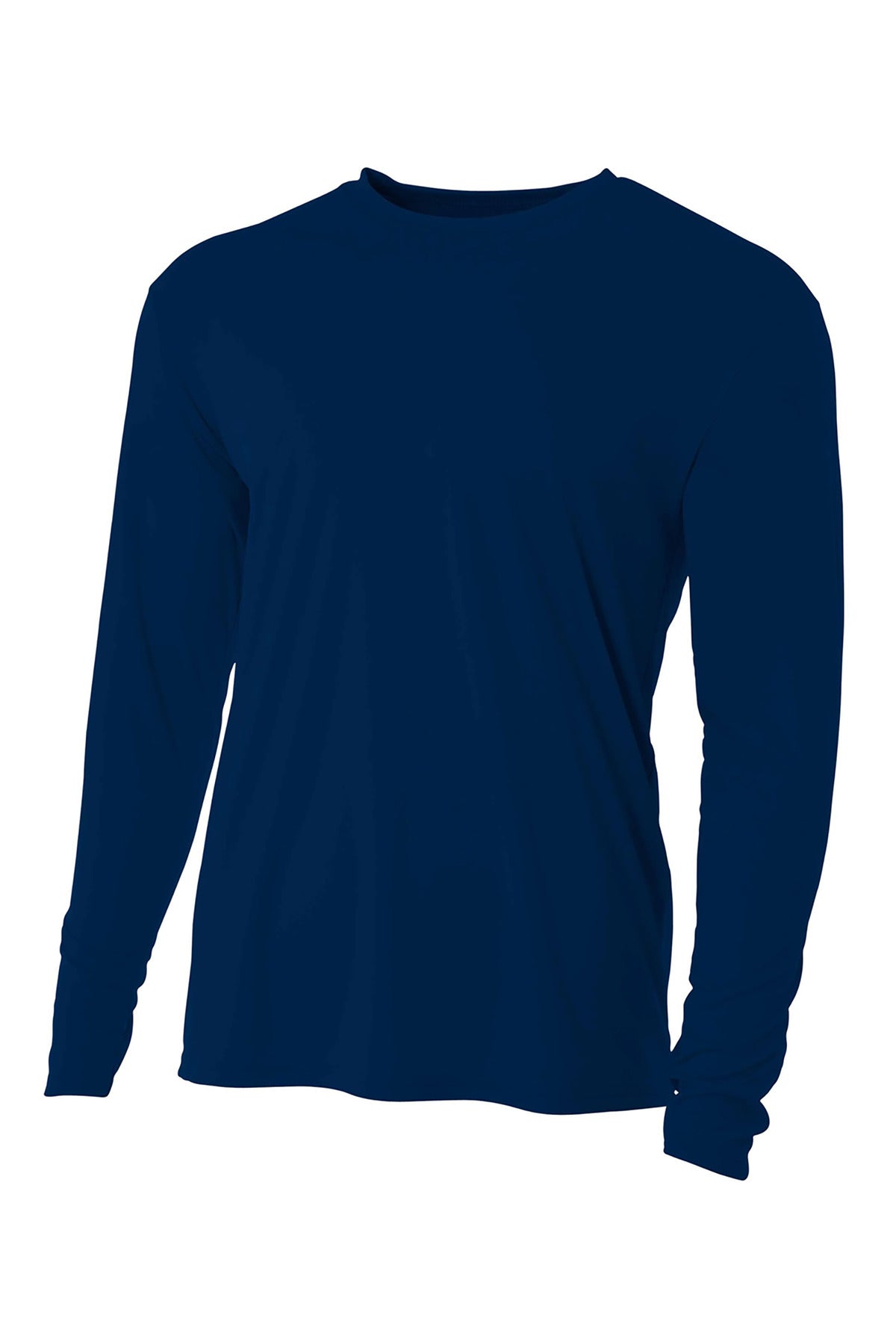 A4 Cooling Performance Long Sleeve Tee - Navy - XS