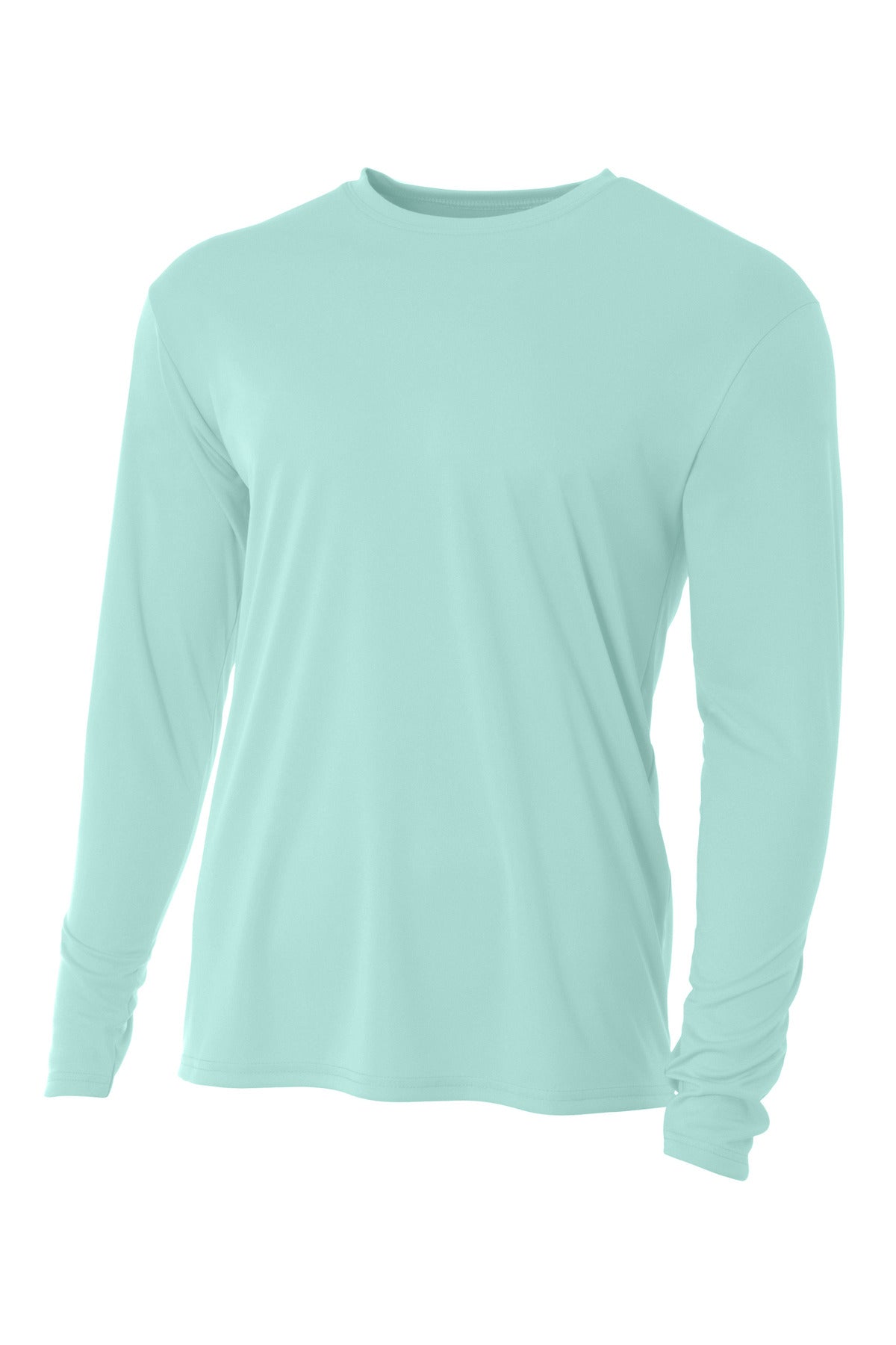 A4 Cooling Performance Long Sleeve Tee - Pastel Mint - XS