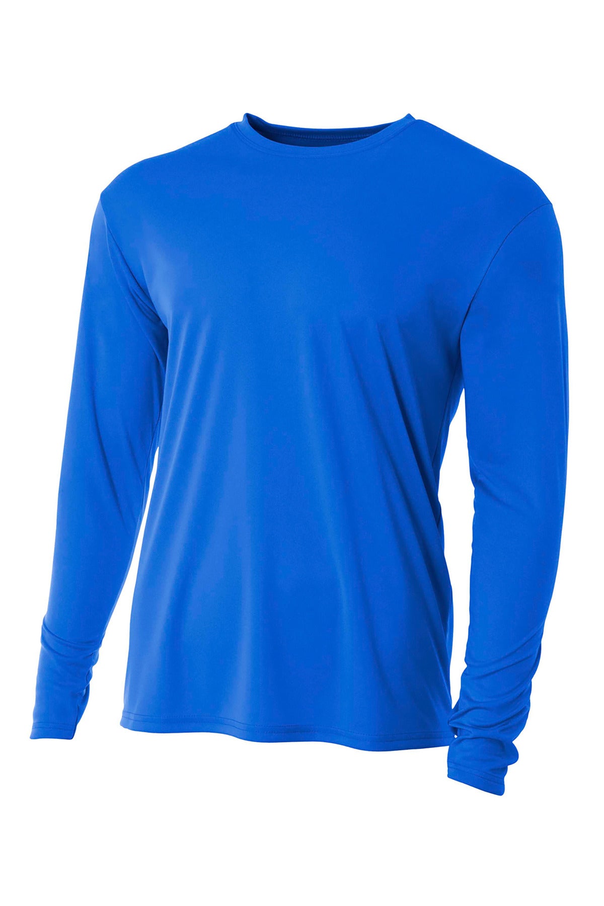 A4 Cooling Performance Long Sleeve Tee - Royal - XS