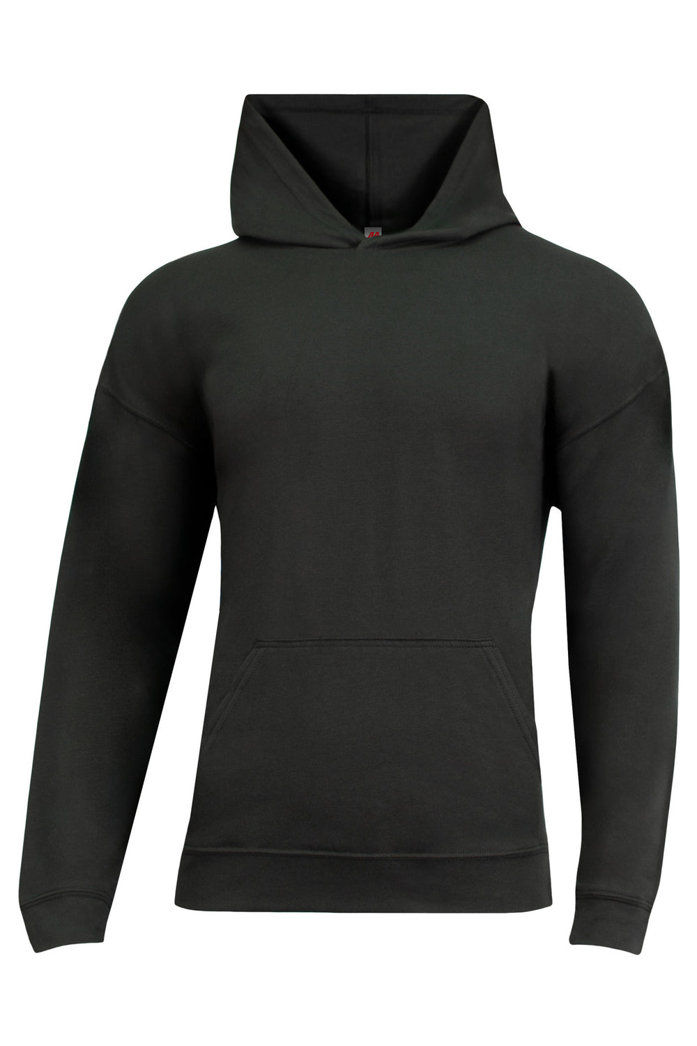 A4 Softek Long Sleeve Hooded Tee - Black - XS
